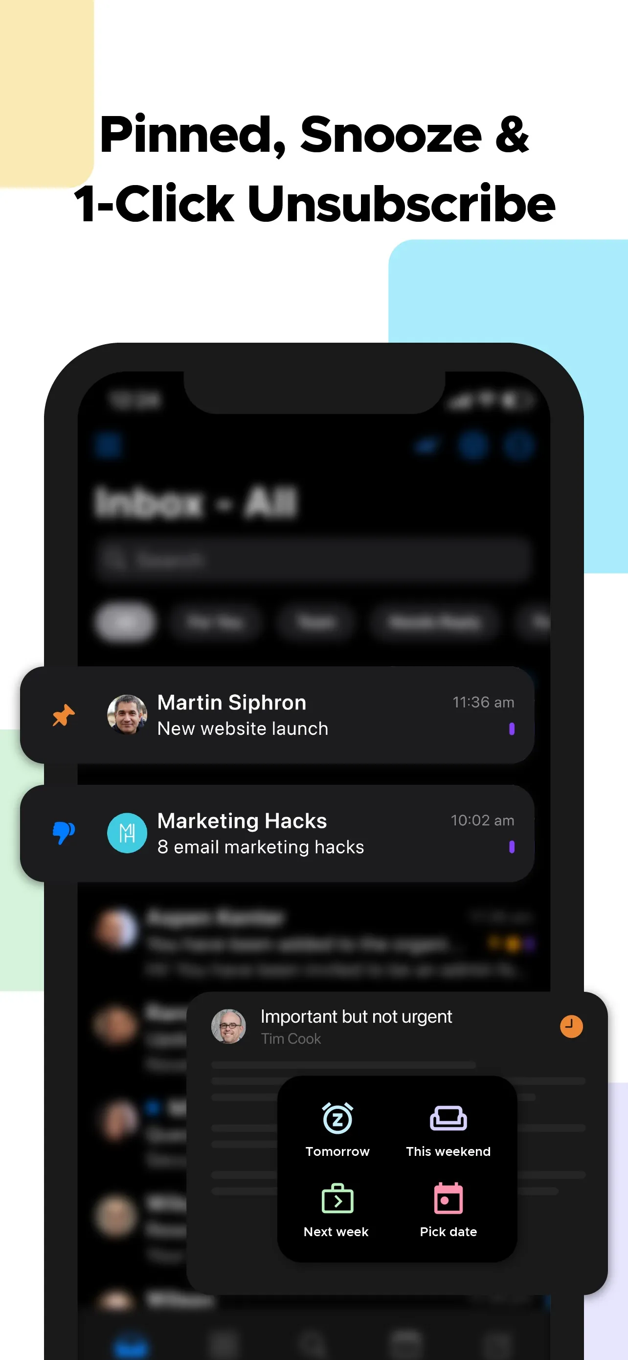 Canary Mail - Inbox for Emails iphone screenshot 5