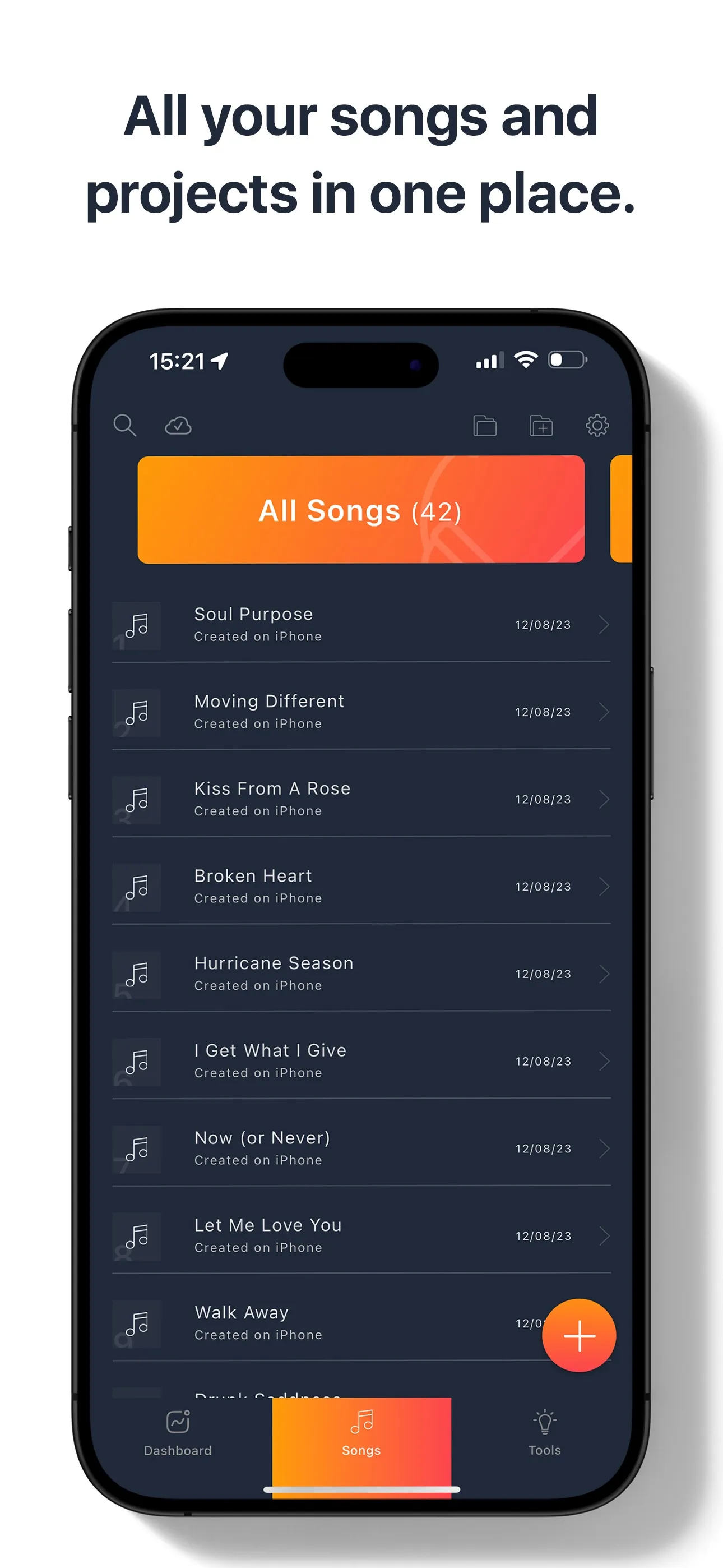 Songwriter Pro: Lyric Studio iphone screenshot 10