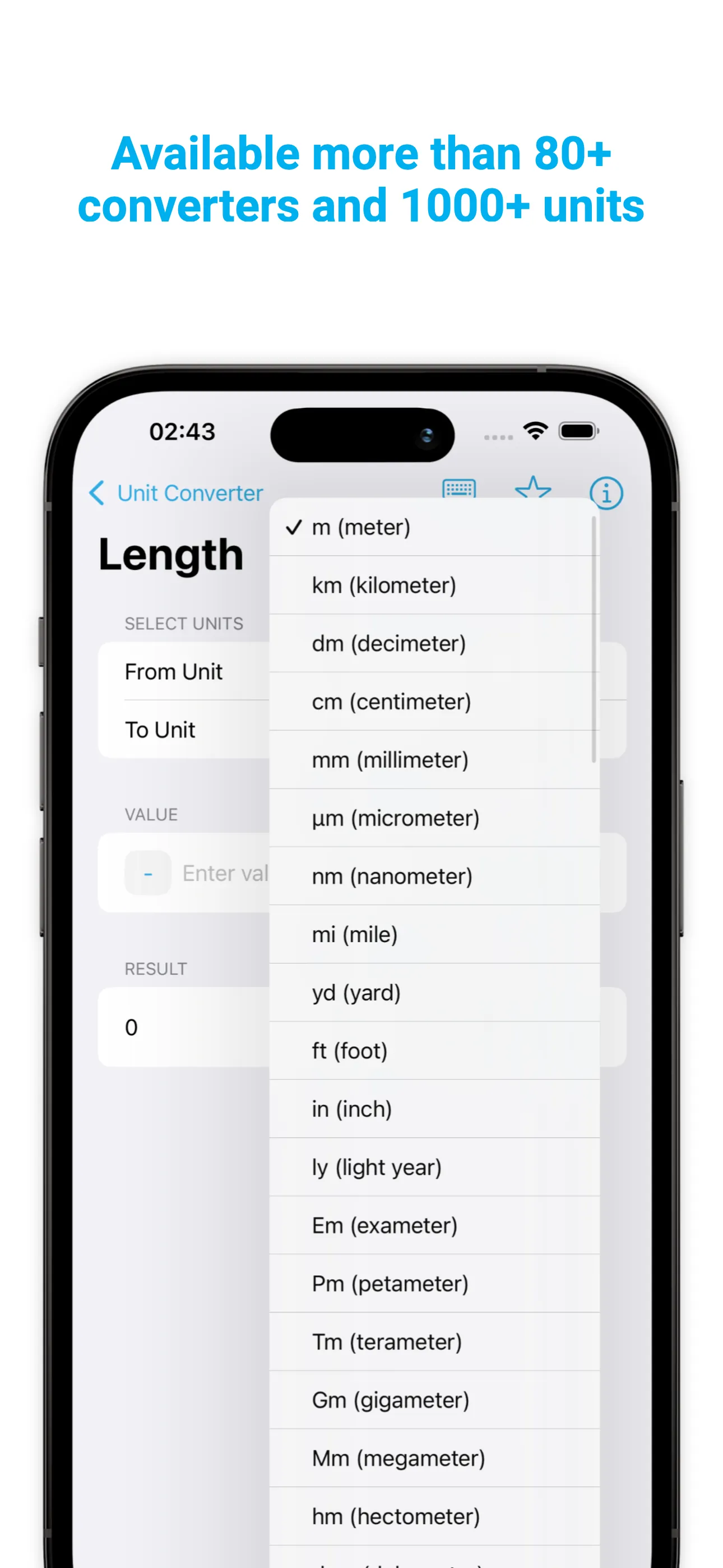 Unit Converter - Scientific iphone screenshot 4