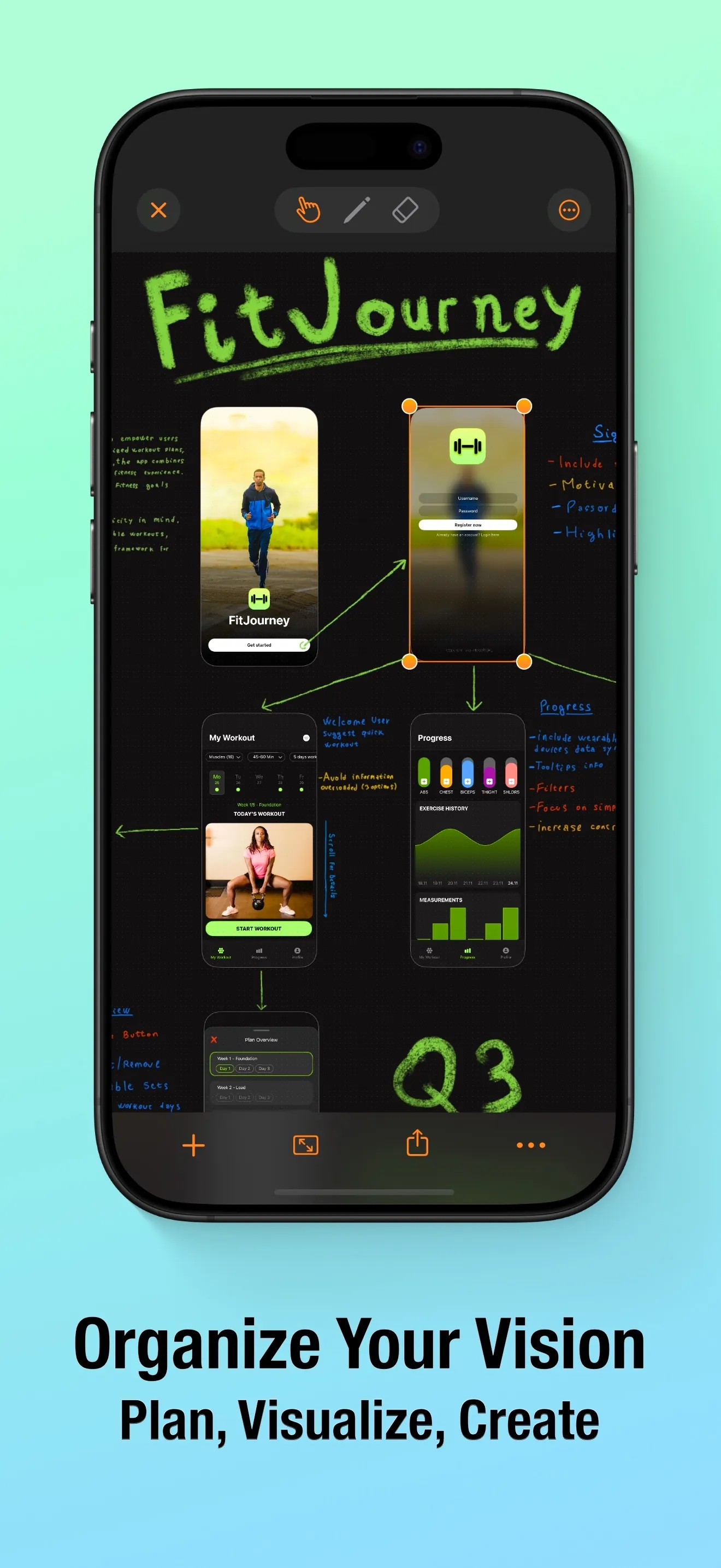 MockApp Wireframe UI Mockup iphone screenshot 5