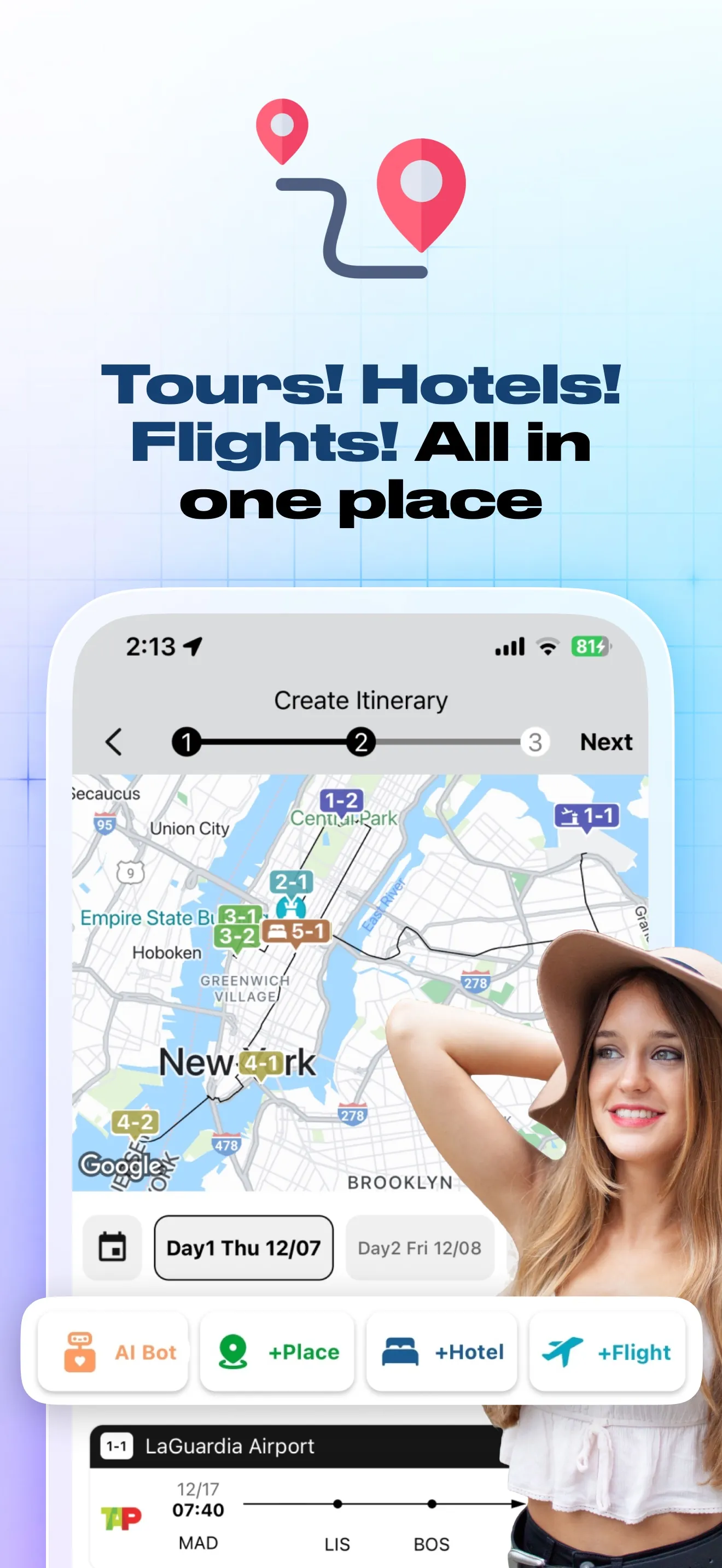 Nowy:AI Travel Content Planner iphone screenshot 5