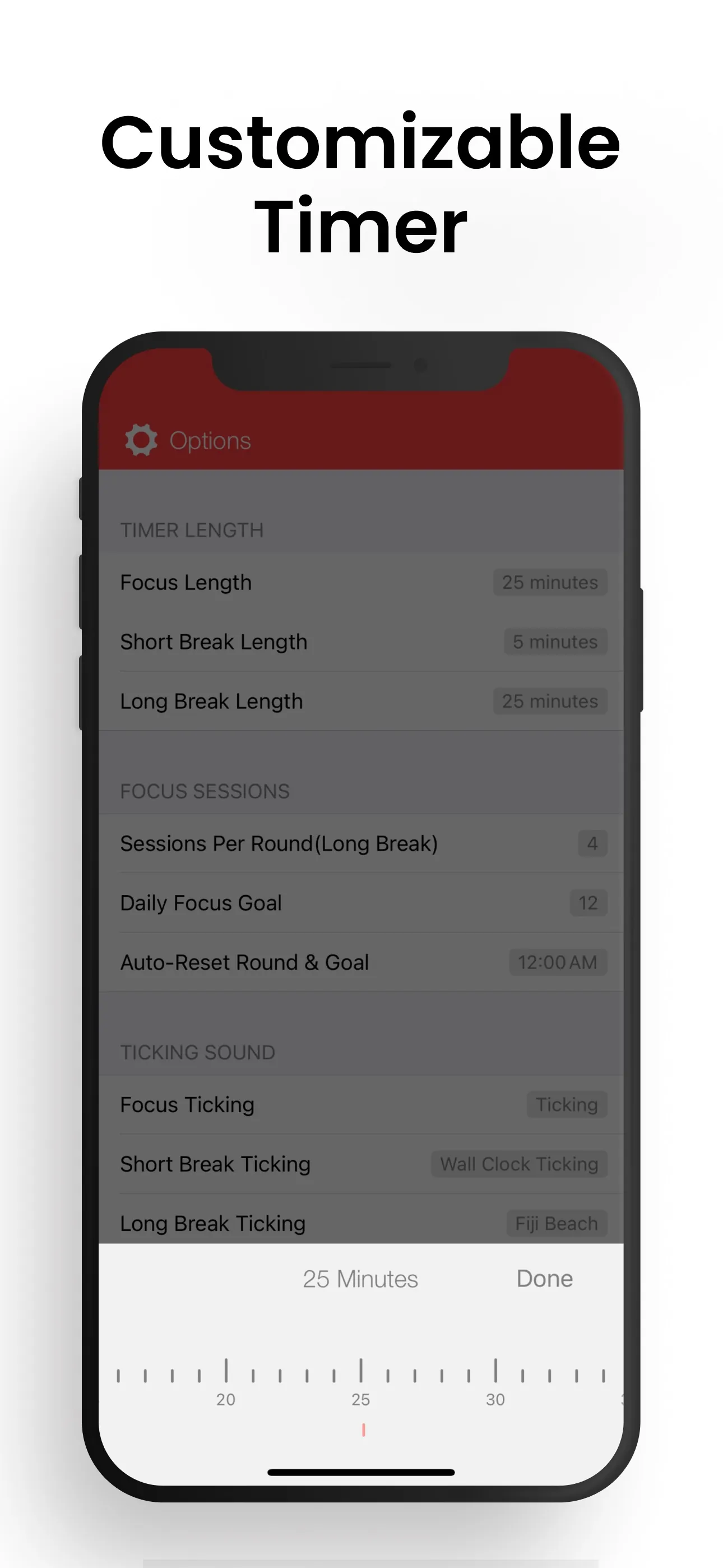 Pomodoro Timer: Stay Focused iphone screenshot 4