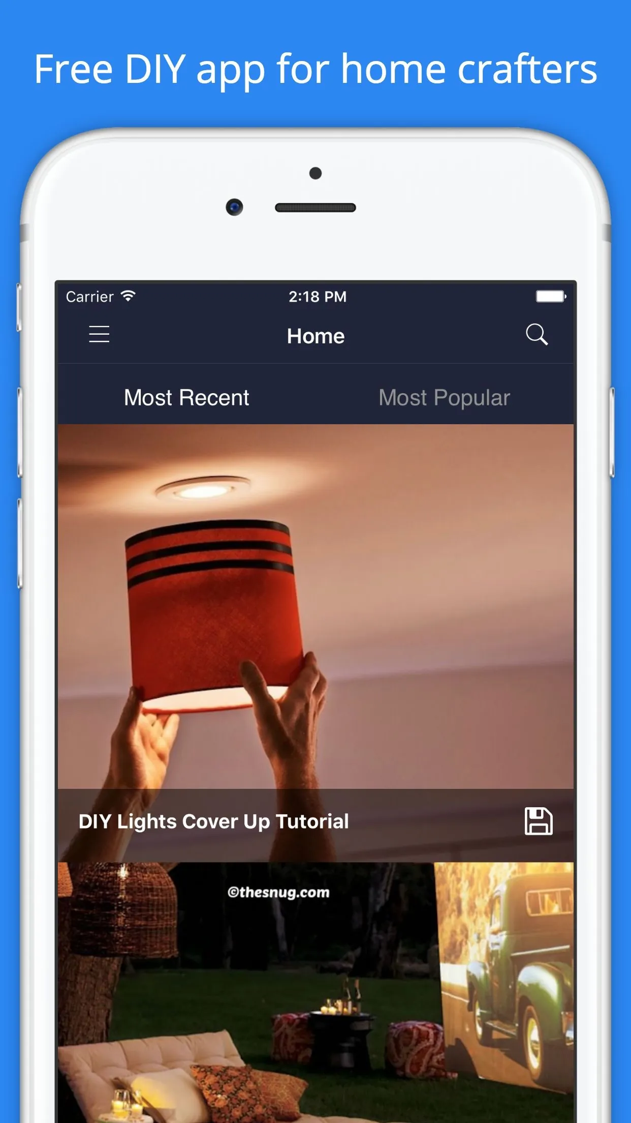 DIY Home Projects Ideas iphone screenshot 2