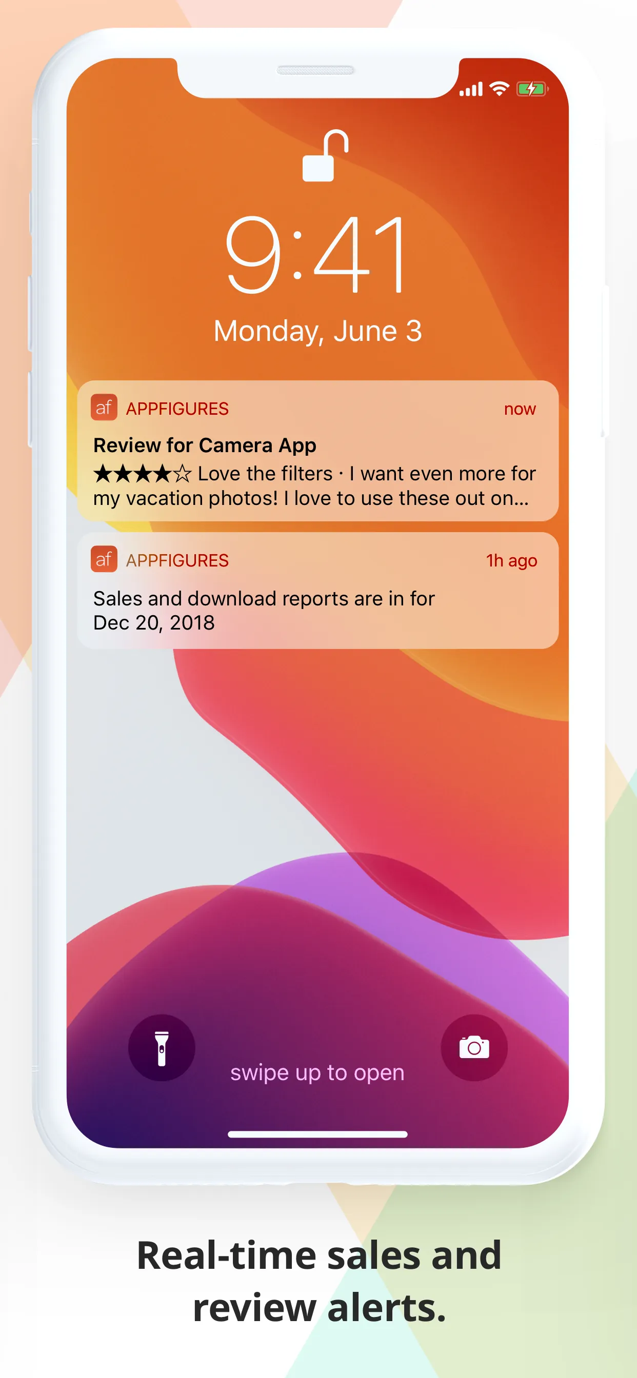 Appfigures Analytics iphone screenshot 3