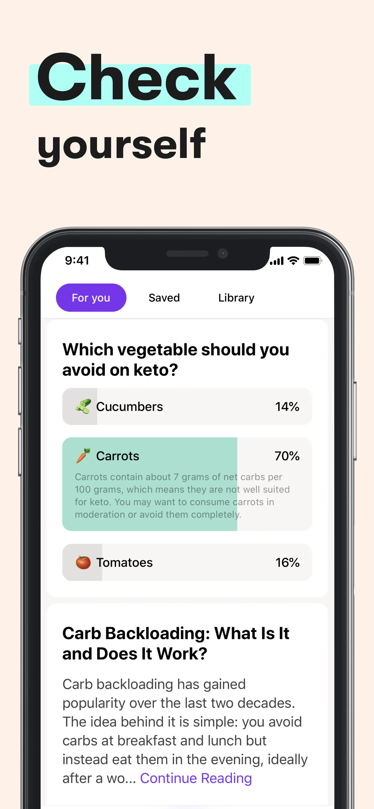Keto Diet App － Carb Tracker iphone screenshot 6