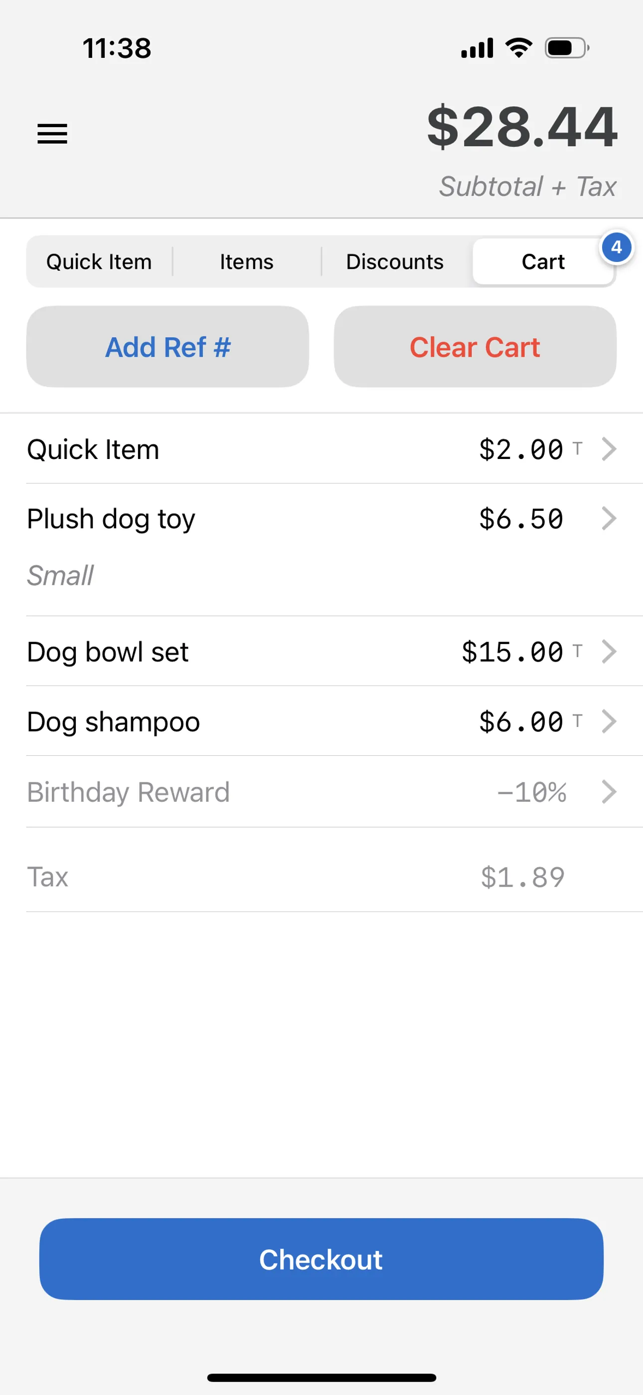 SwipeSimple - Point of Sale iphone screenshot 2