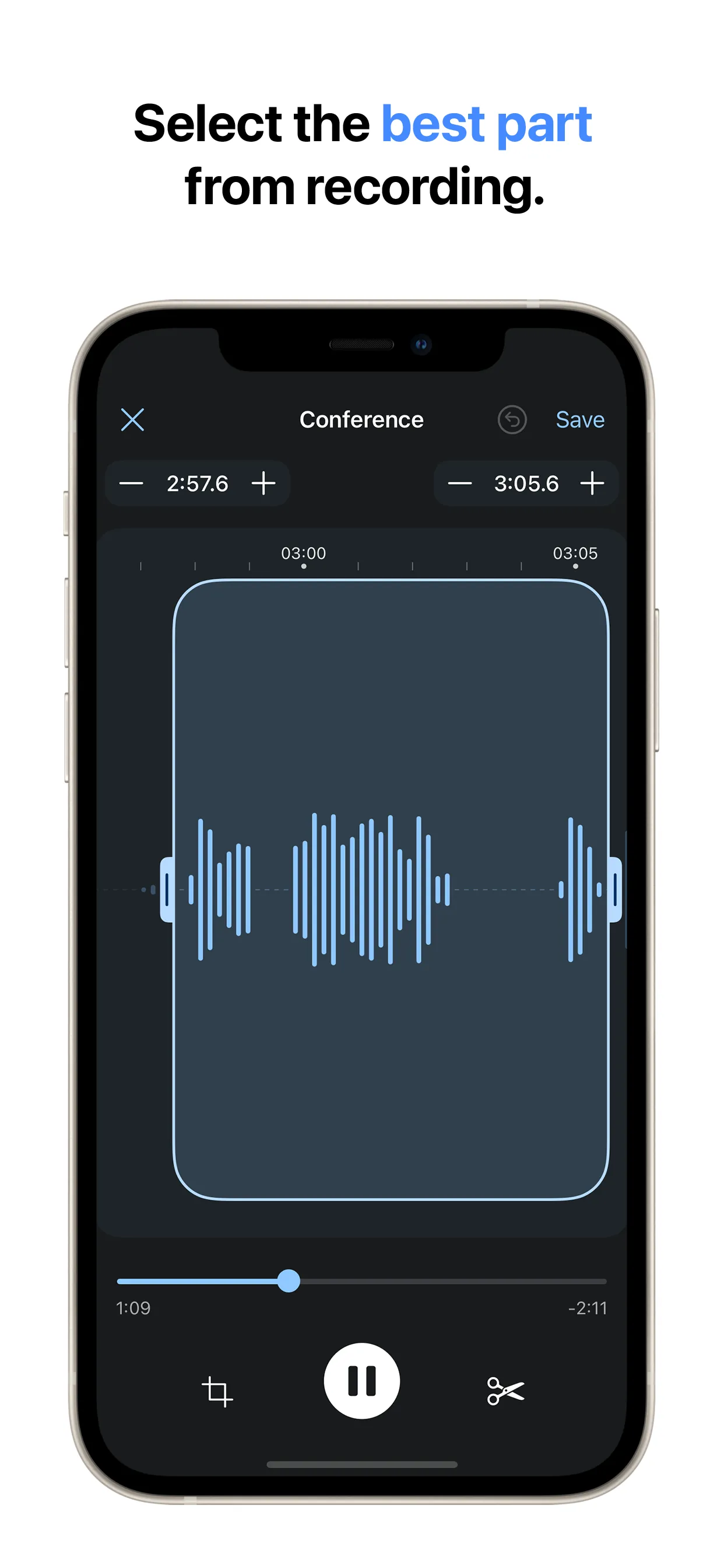Voice Recorder & Transcribe iphone screenshot 4