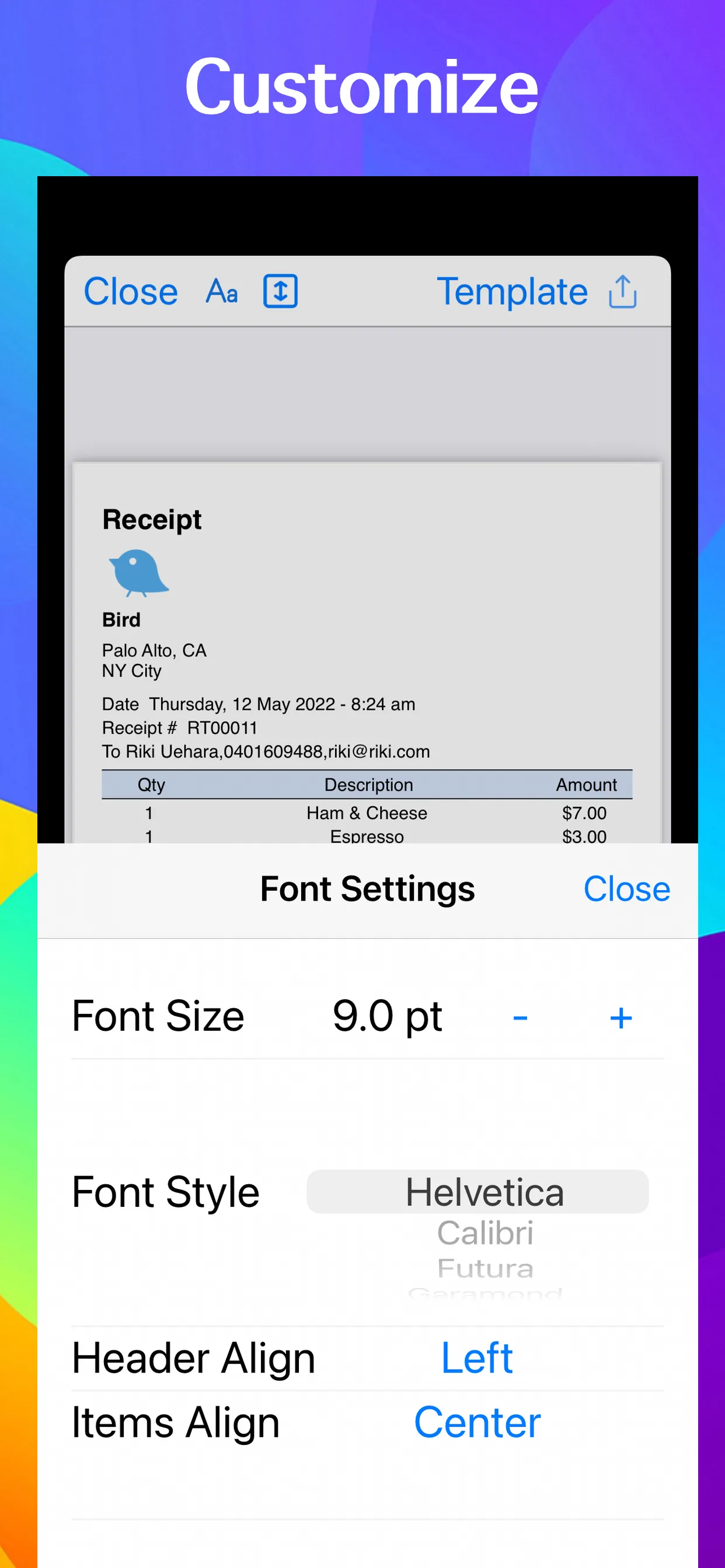 POS app, Point of Sale System iphone screenshot 6