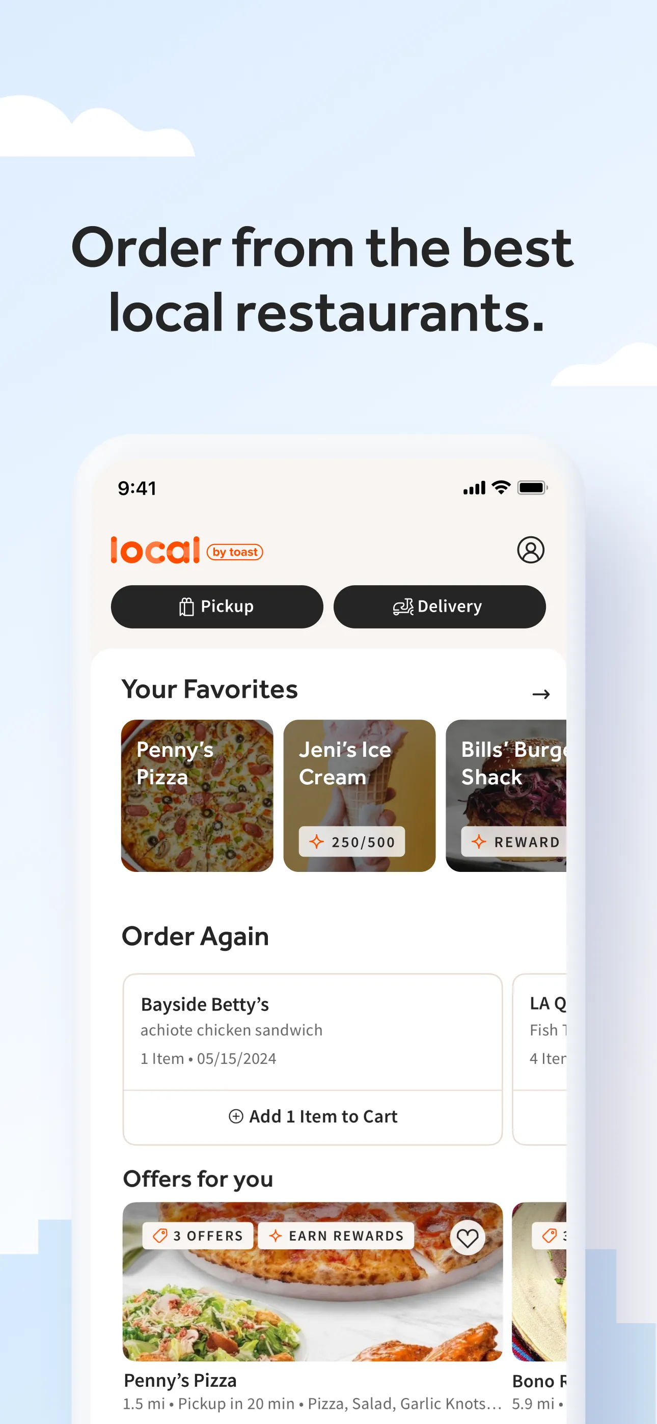Local by Toast iphone screenshot 1