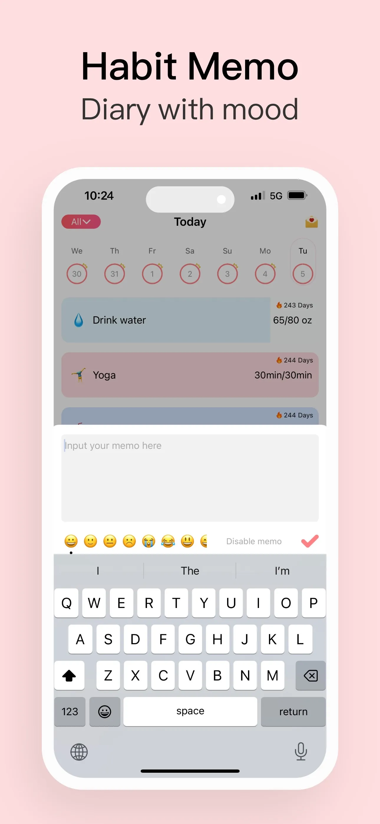 Habit Tracker iphone screenshot 9
