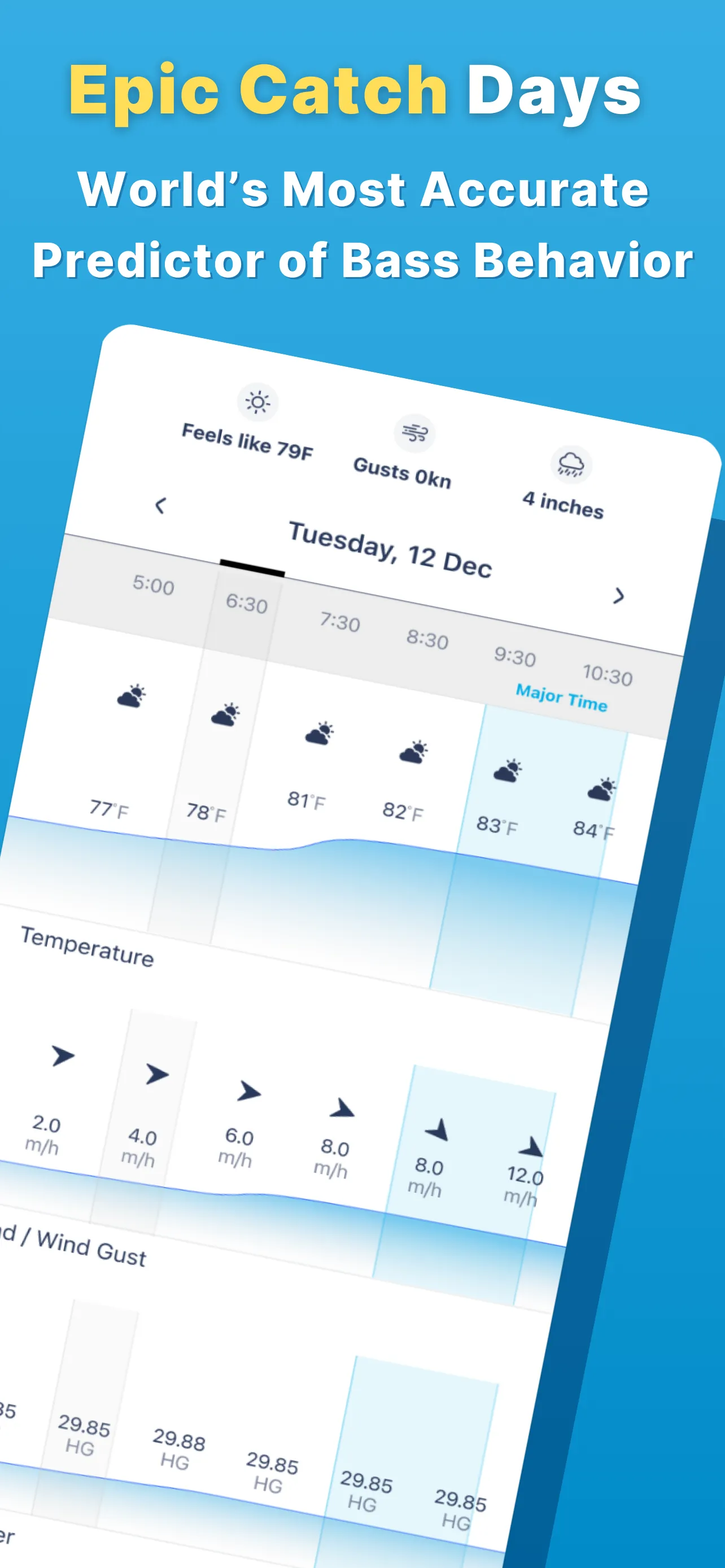 BassForecast: Bass Fishing App iphone screenshot 7