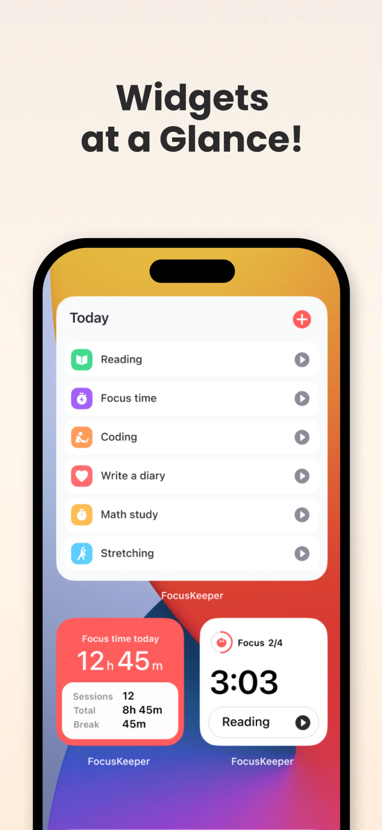 Focus Keeper - Pomodoro Timer iphone screenshot 5