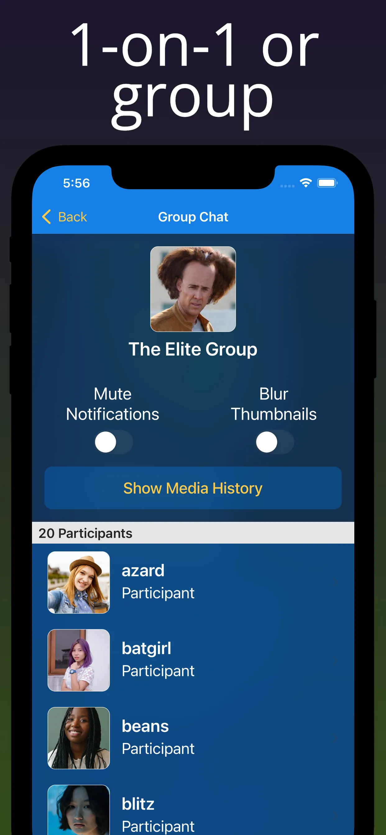 Anonymous Chat Rooms - NoName iphone screenshot 4