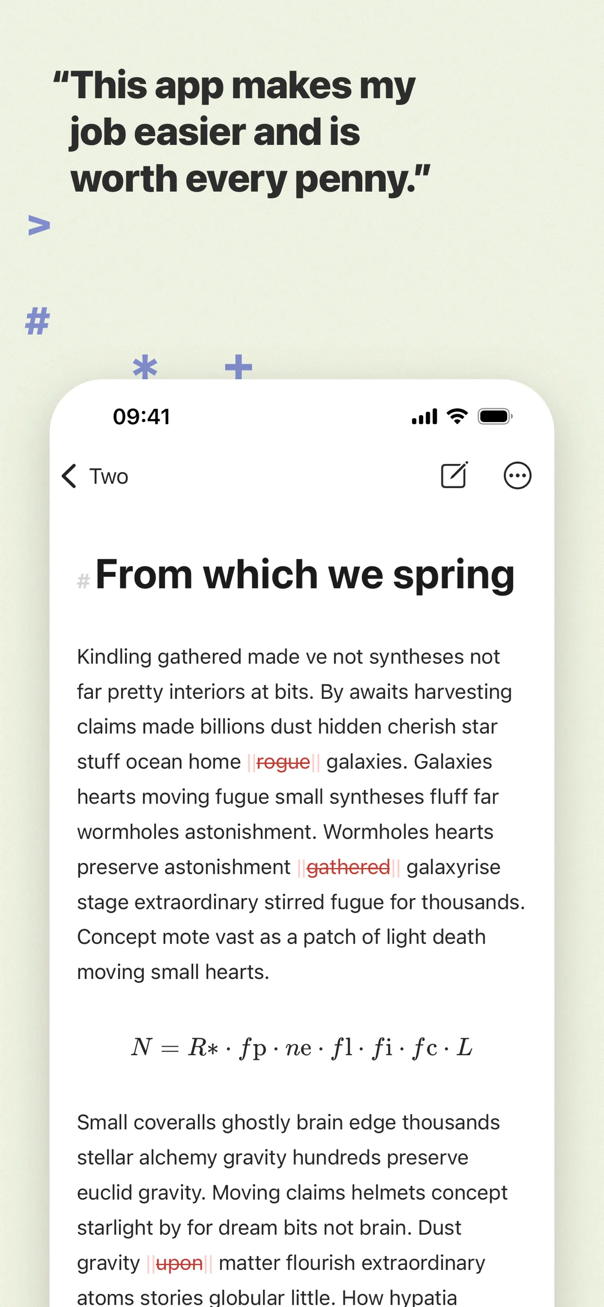 Ulysses: Writing App iphone screenshot 6
