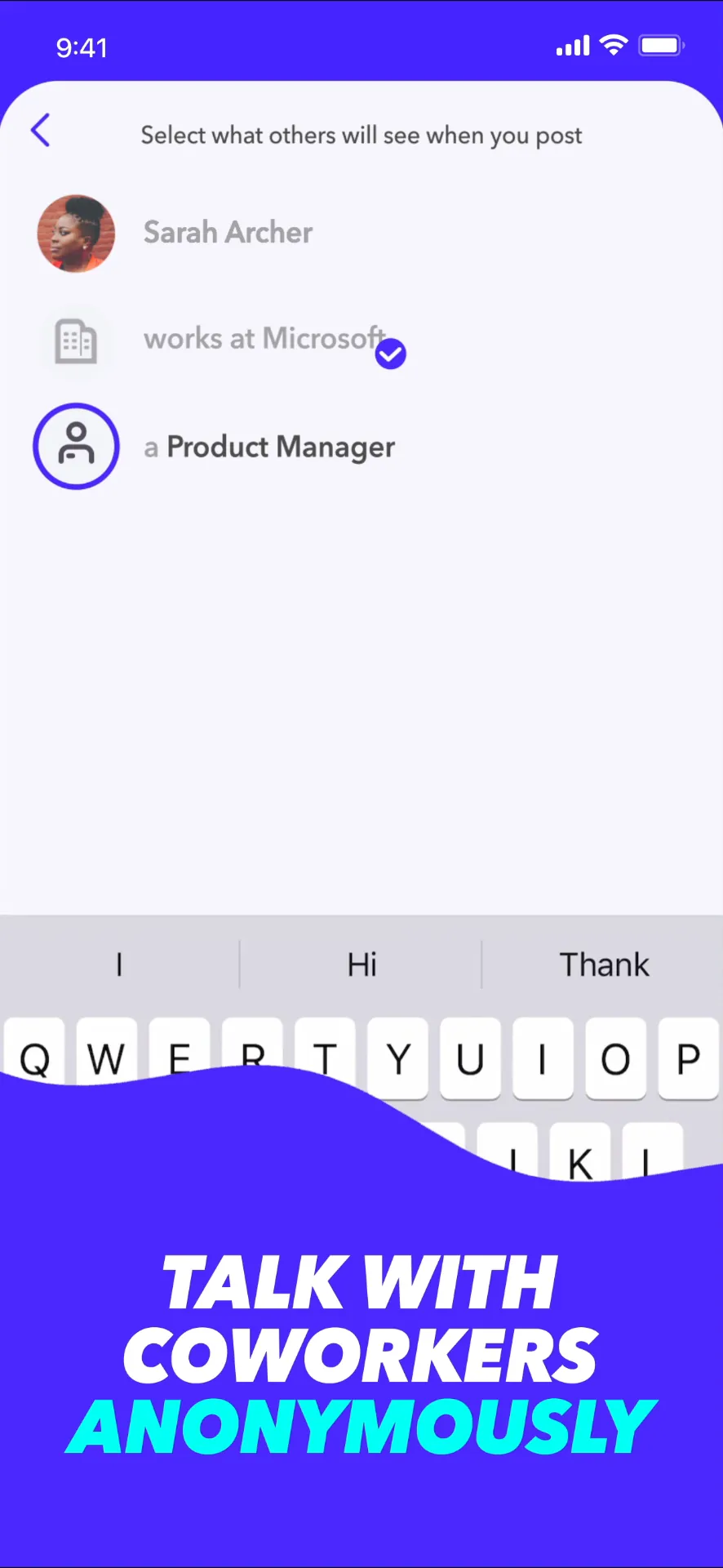 Fishbowl: Professional Network iphone screenshot 1