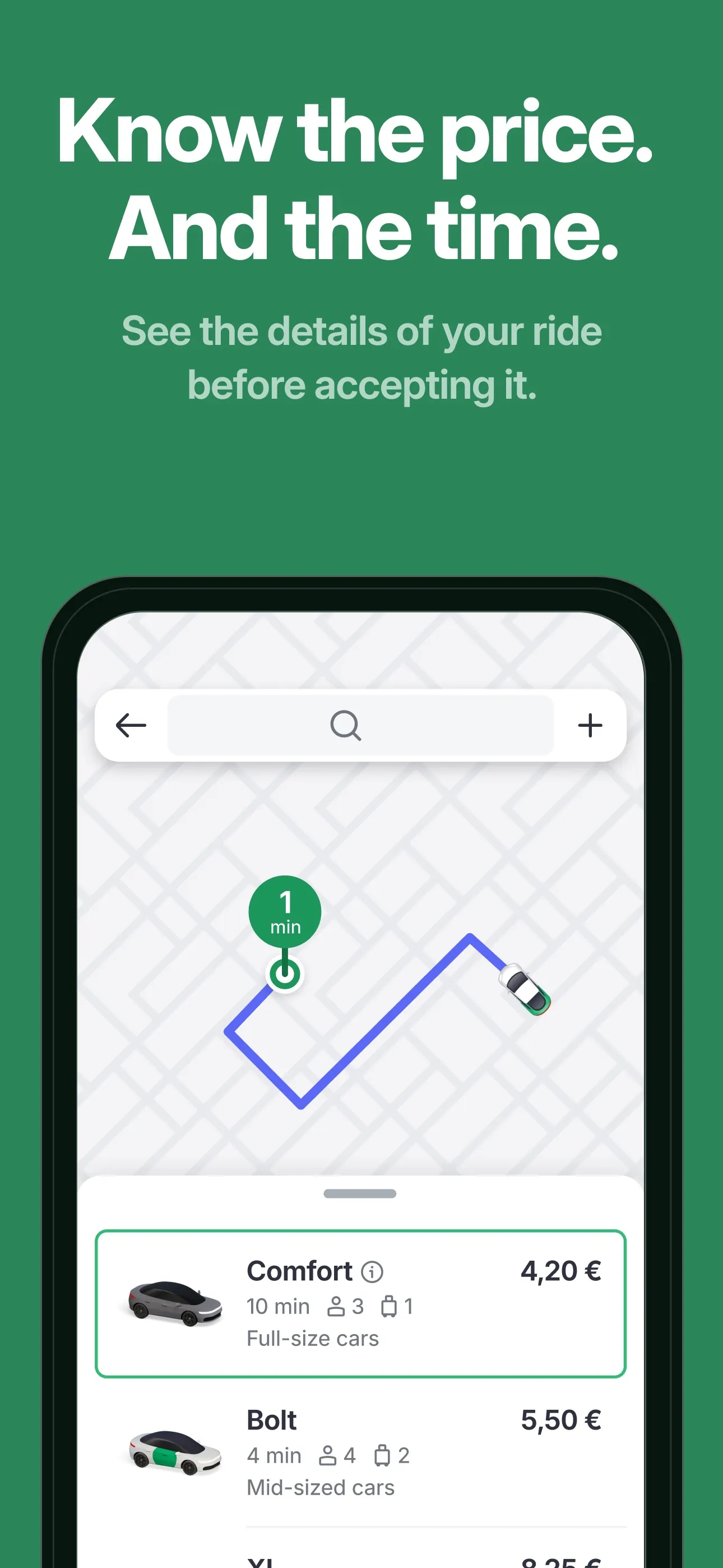 Bolt: Request a Ride iphone screenshot 6