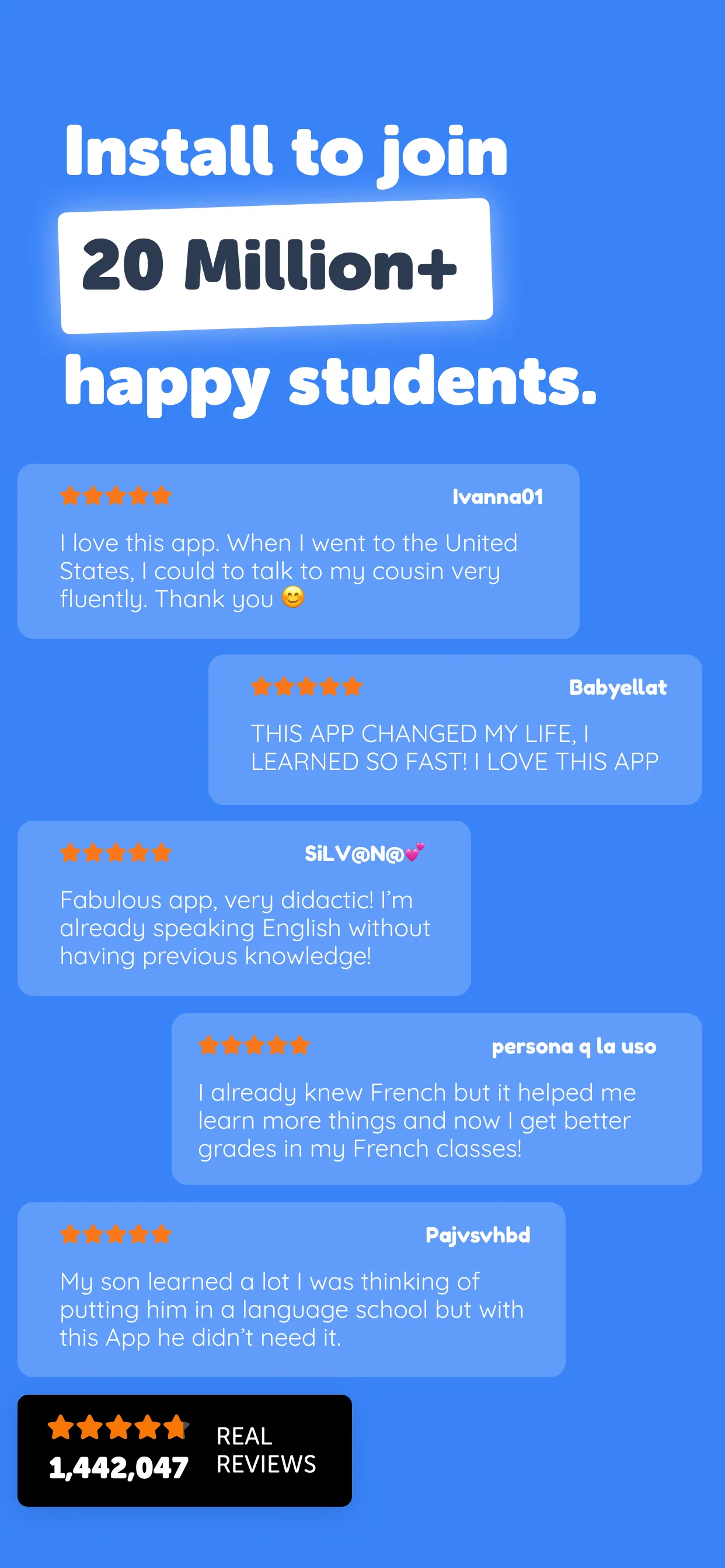 Falou - Fast language learning iphone screenshot 8