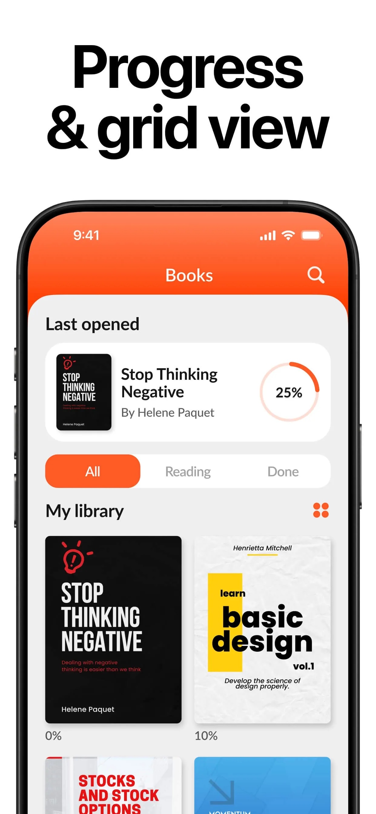 ePub Reader & eBook Tracker iphone screenshot 6