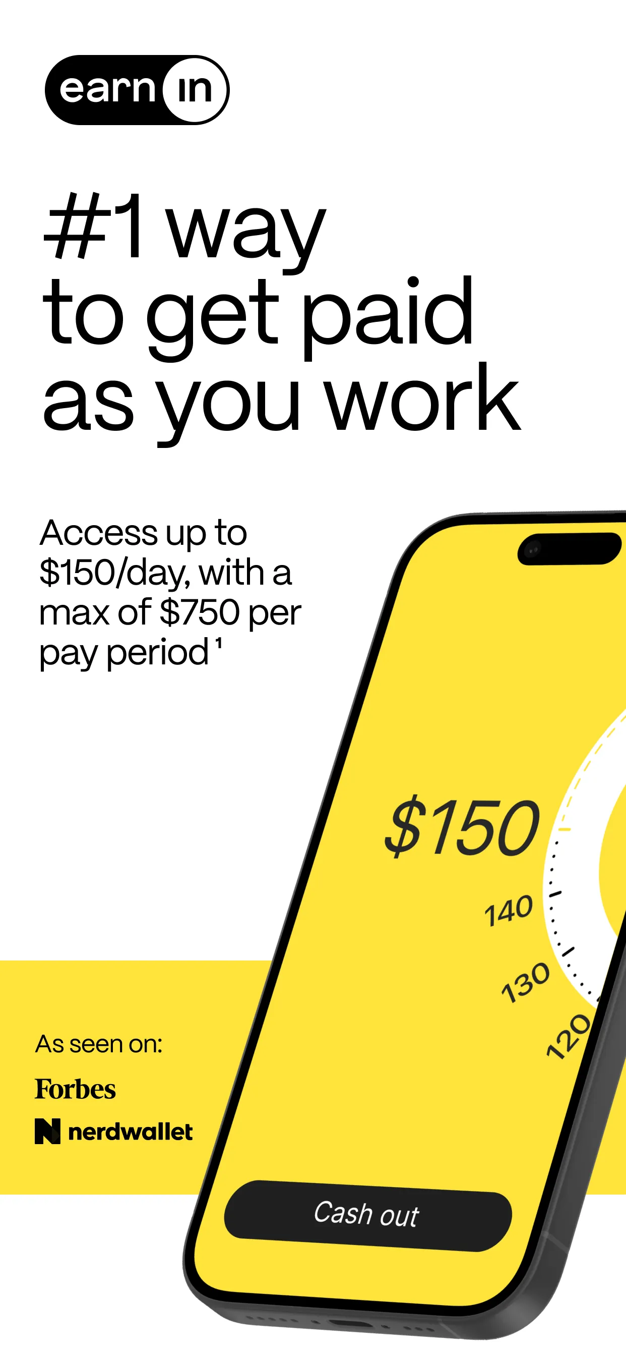 EarnIn: Why Wait for Payday? iphone screenshot 2