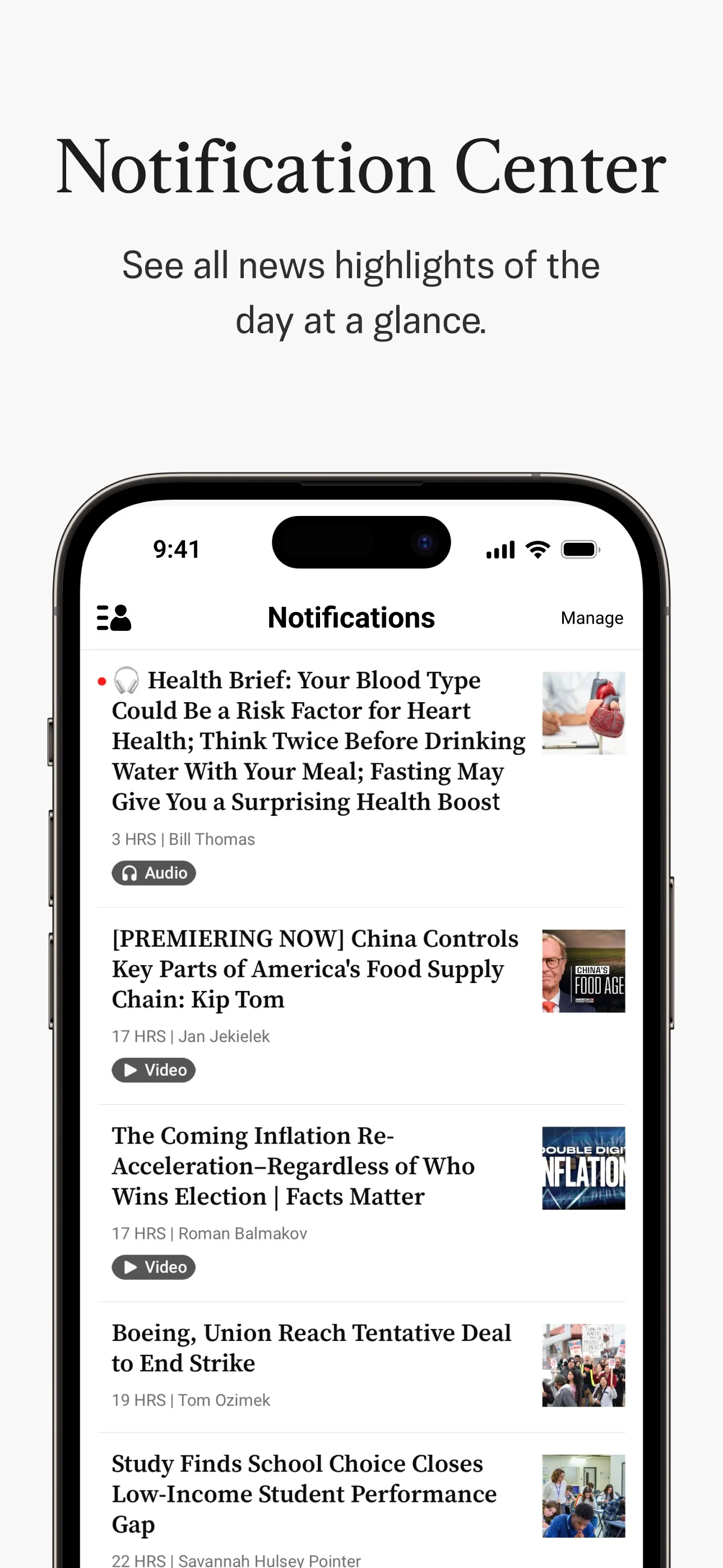 Epoch Times: Live & Breaking iphone screenshot 9