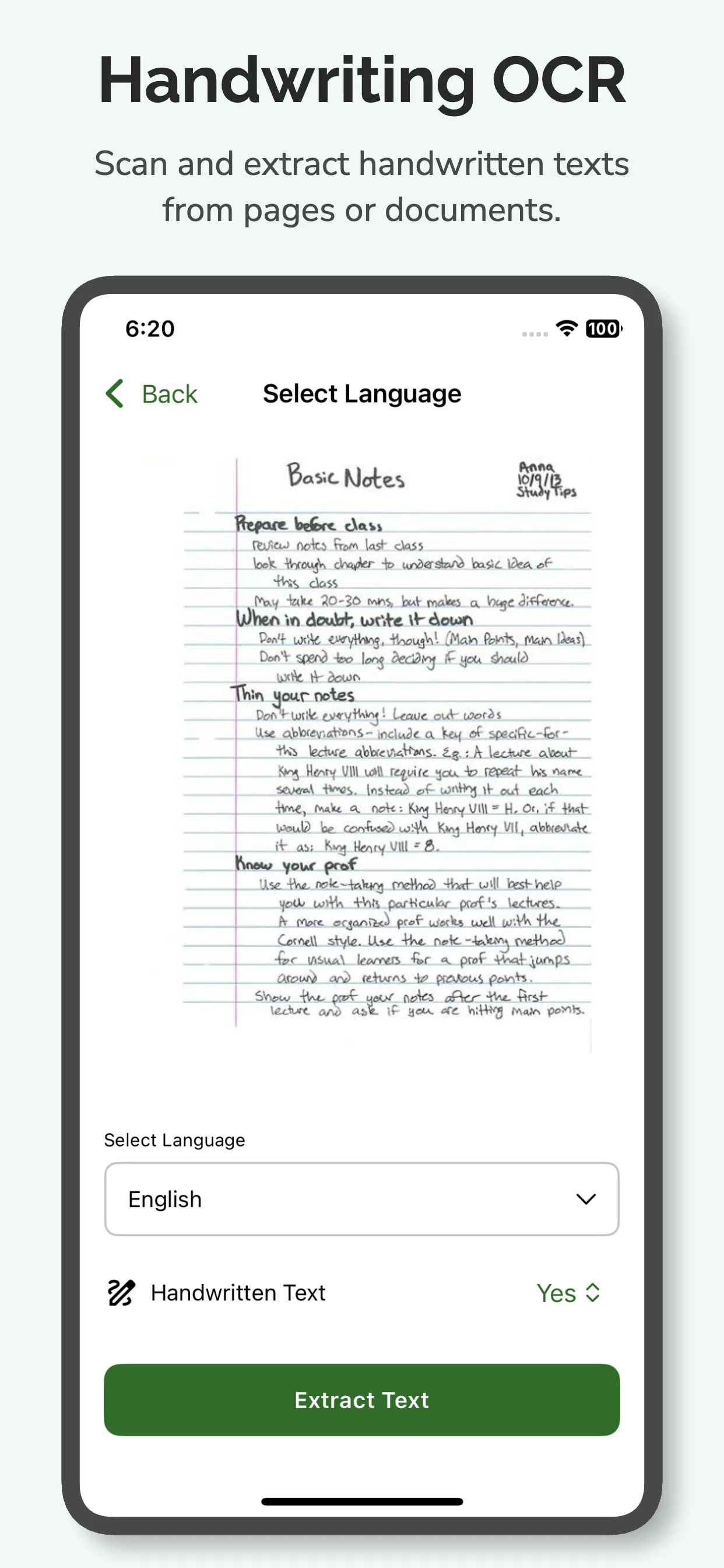 Image to-Text - OCR Scanner iphone screenshot 5