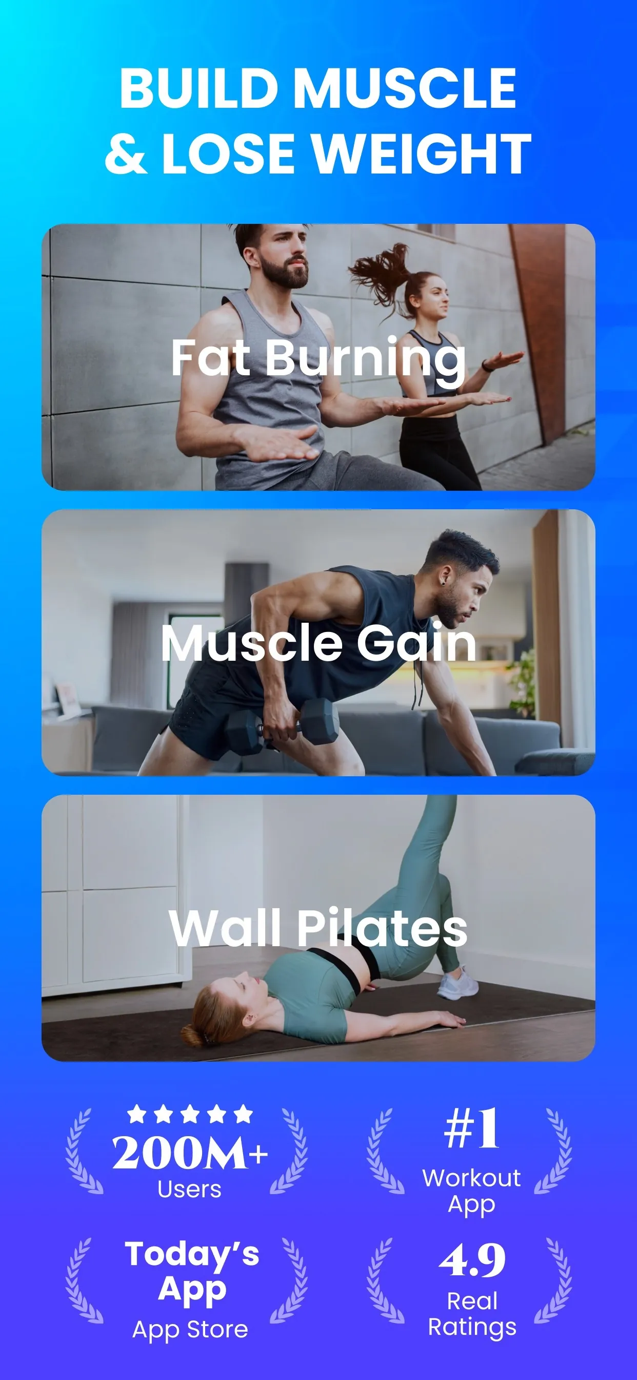 Home Workout - No Equipments iphone screenshot 1