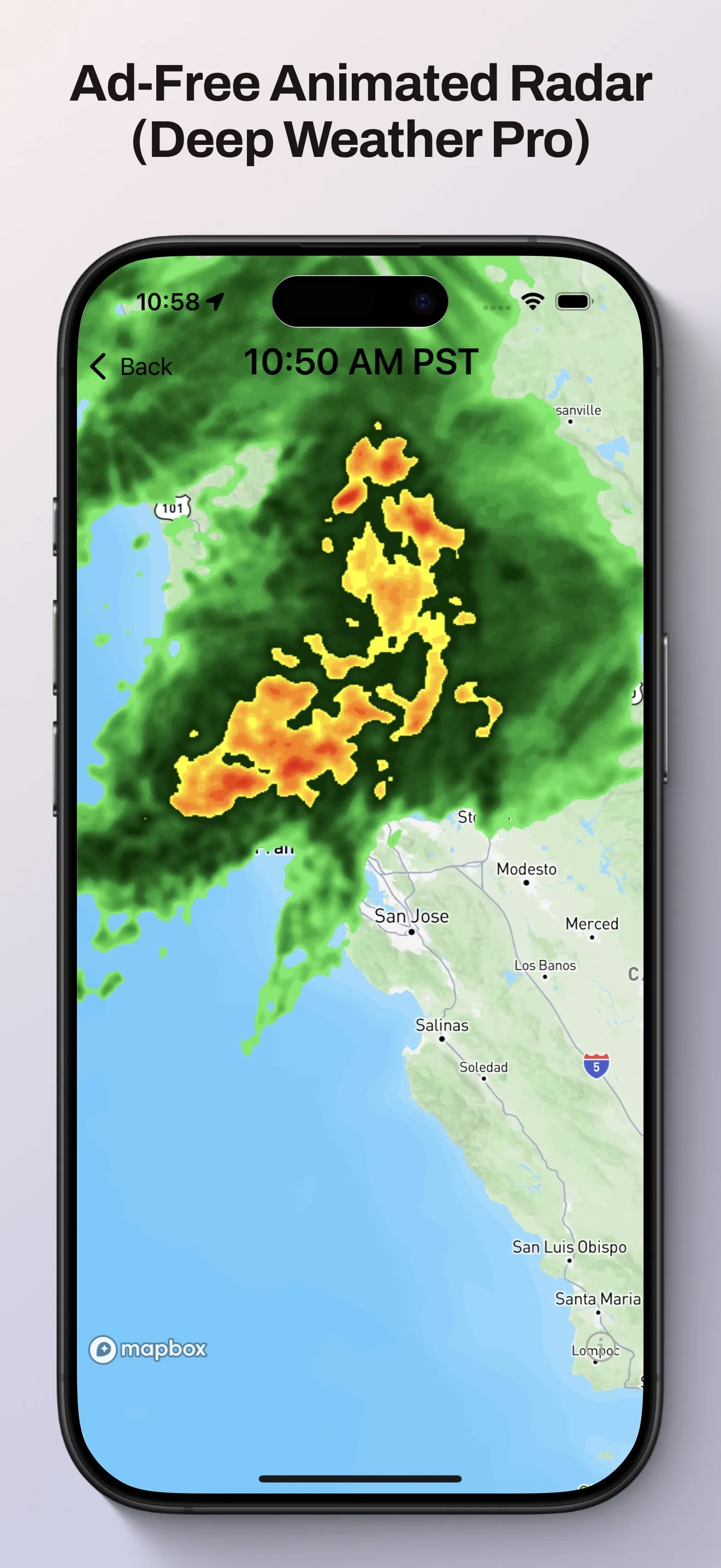 NWS Weather: Deep Weather iphone screenshot 4