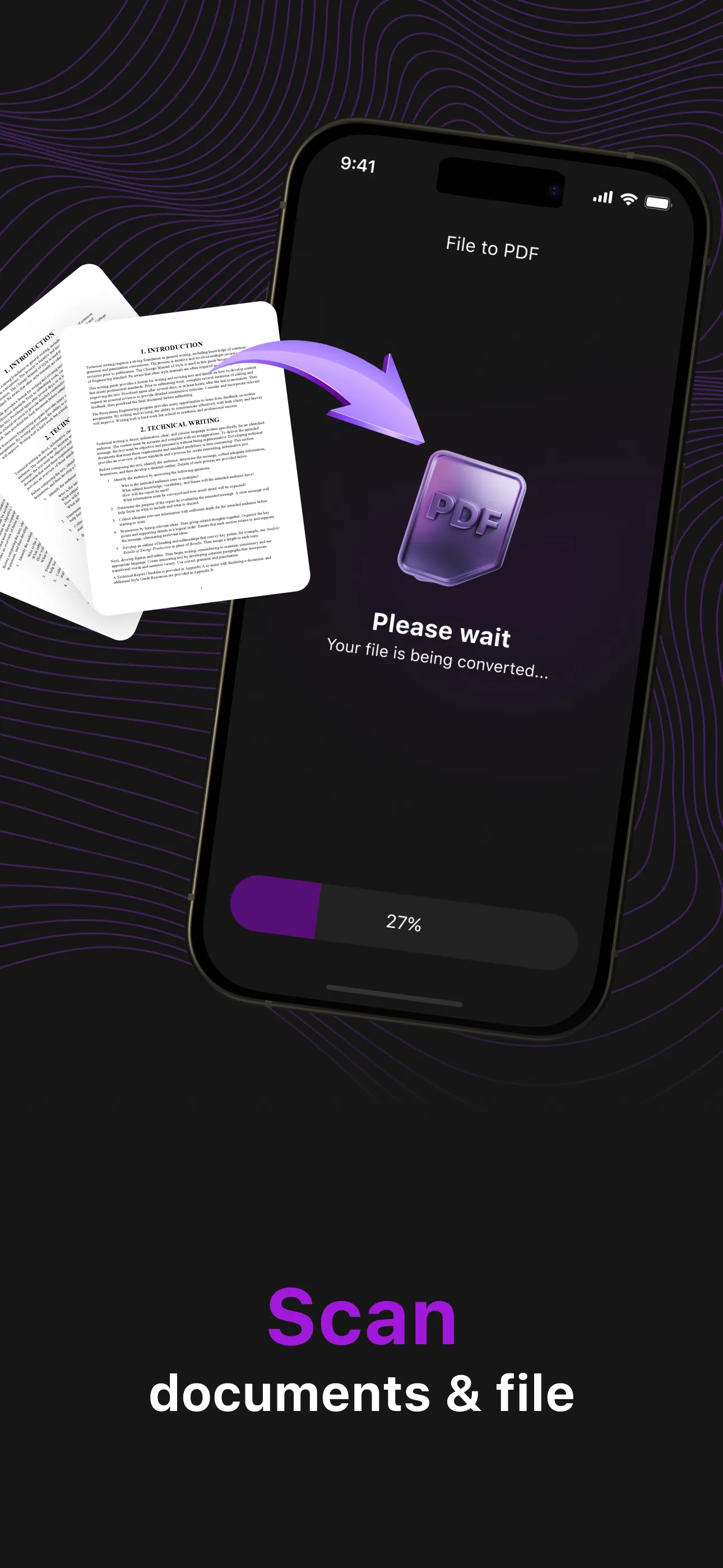 PDF Editor: Converter & Scan iphone screenshot 2
