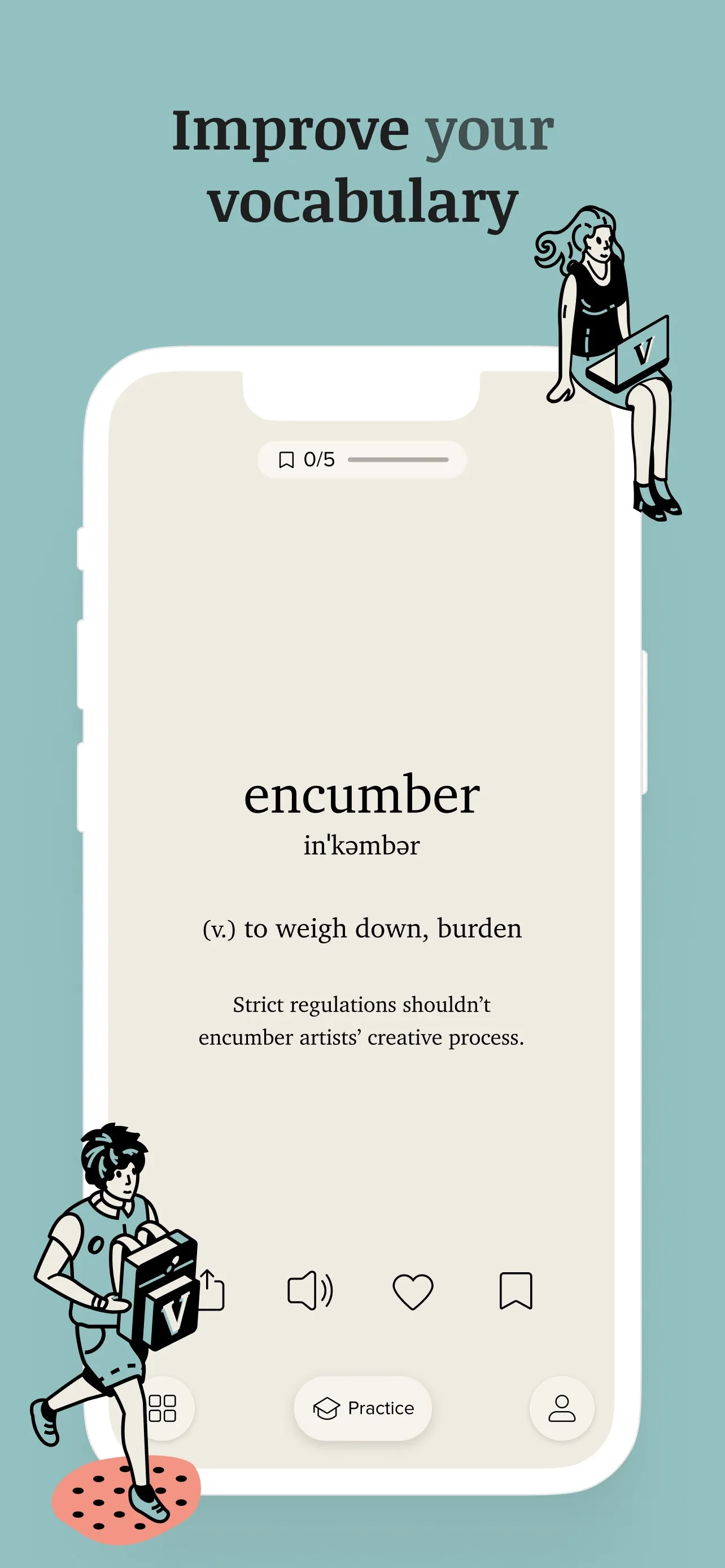 Vocabulary - Learn words daily iphone screenshot 1