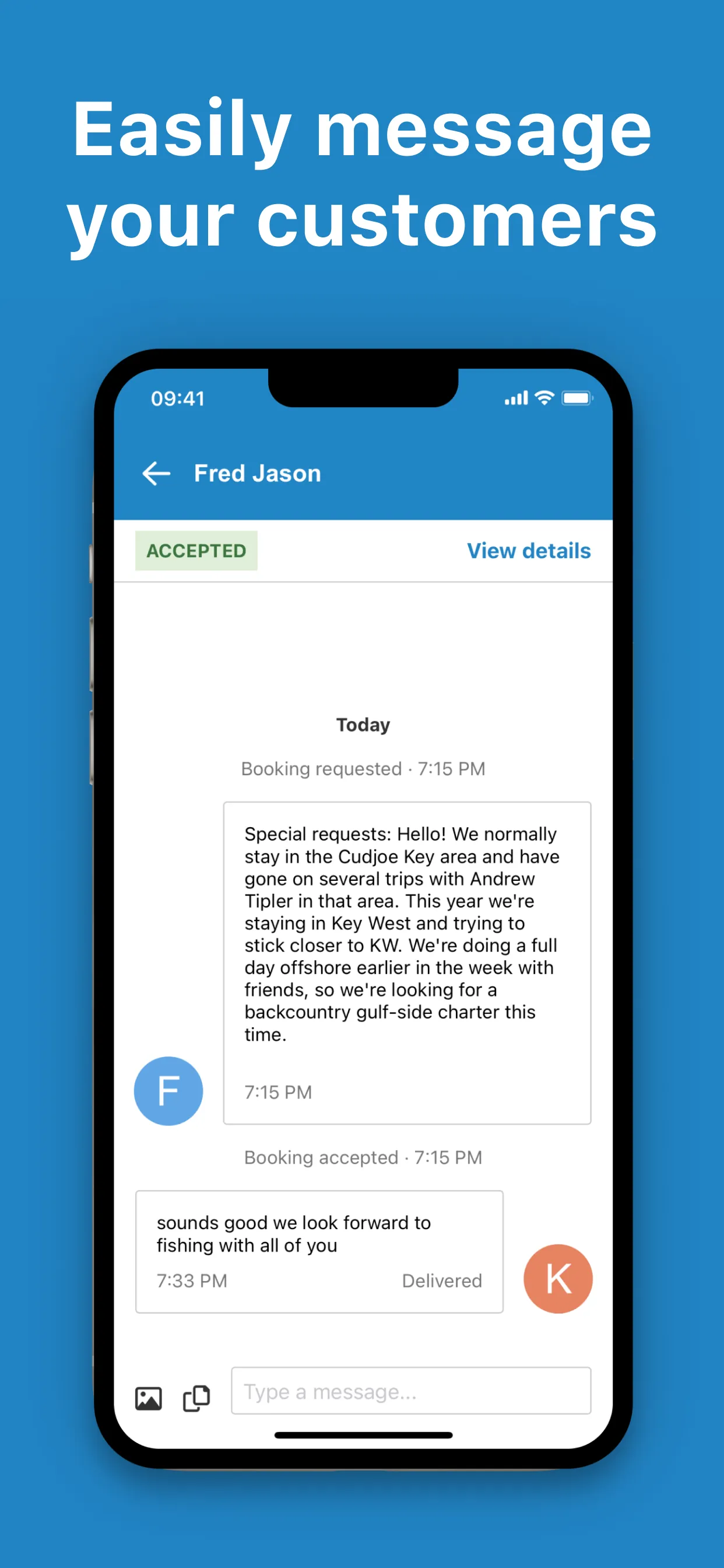 FishingBooker for Captains iphone screenshot 4