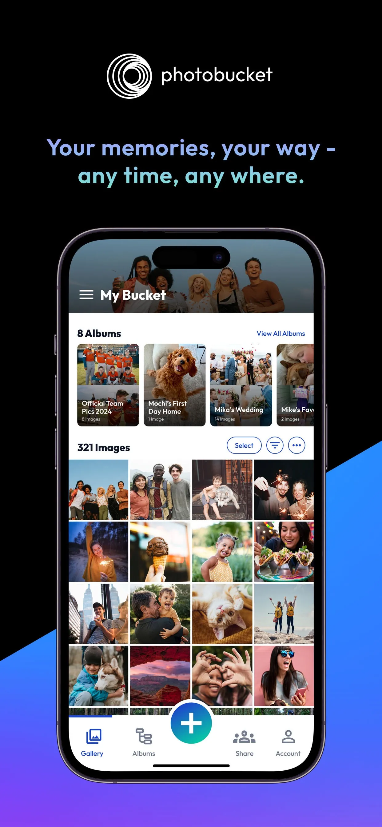 Photobucket Photo Storage iphone screenshot 1