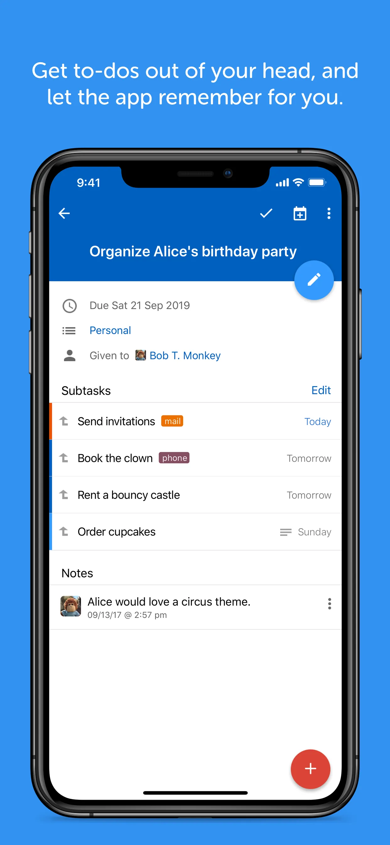 Remember The Milk: To-Do List iphone screenshot 2