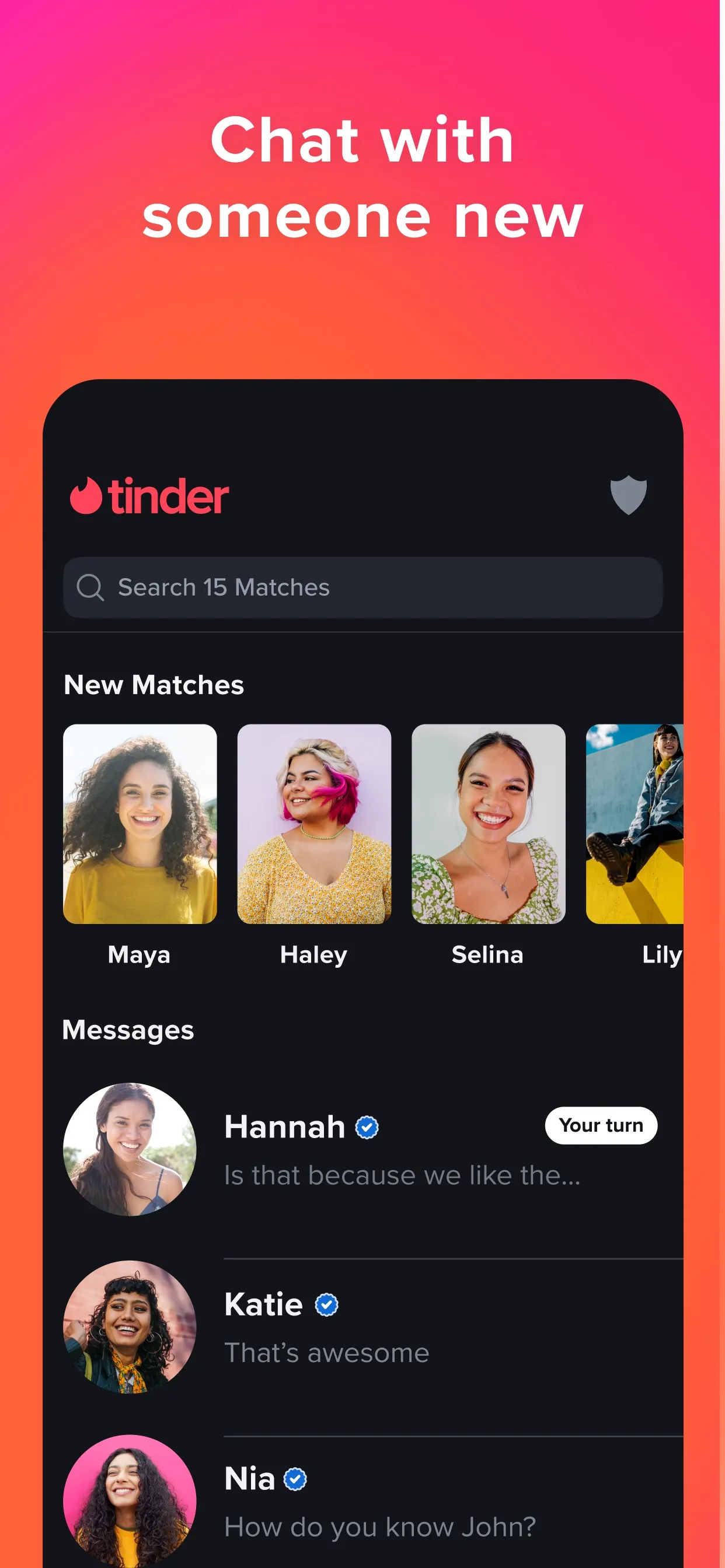 Tinder Dating App: Date & Chat iphone screenshot 8