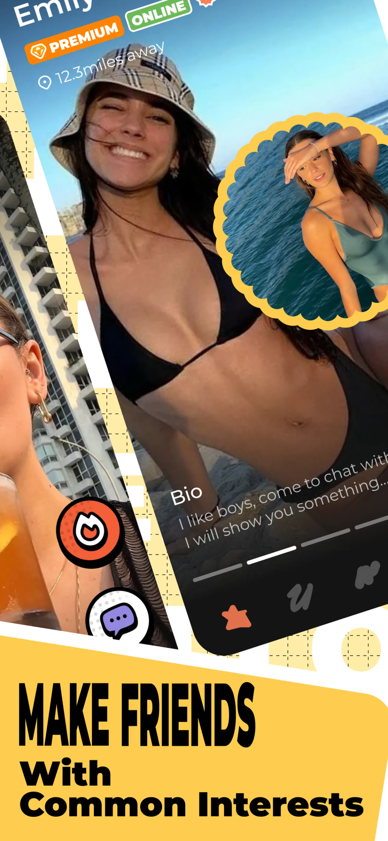 Mirevo - Chat & Match iphone screenshot 1