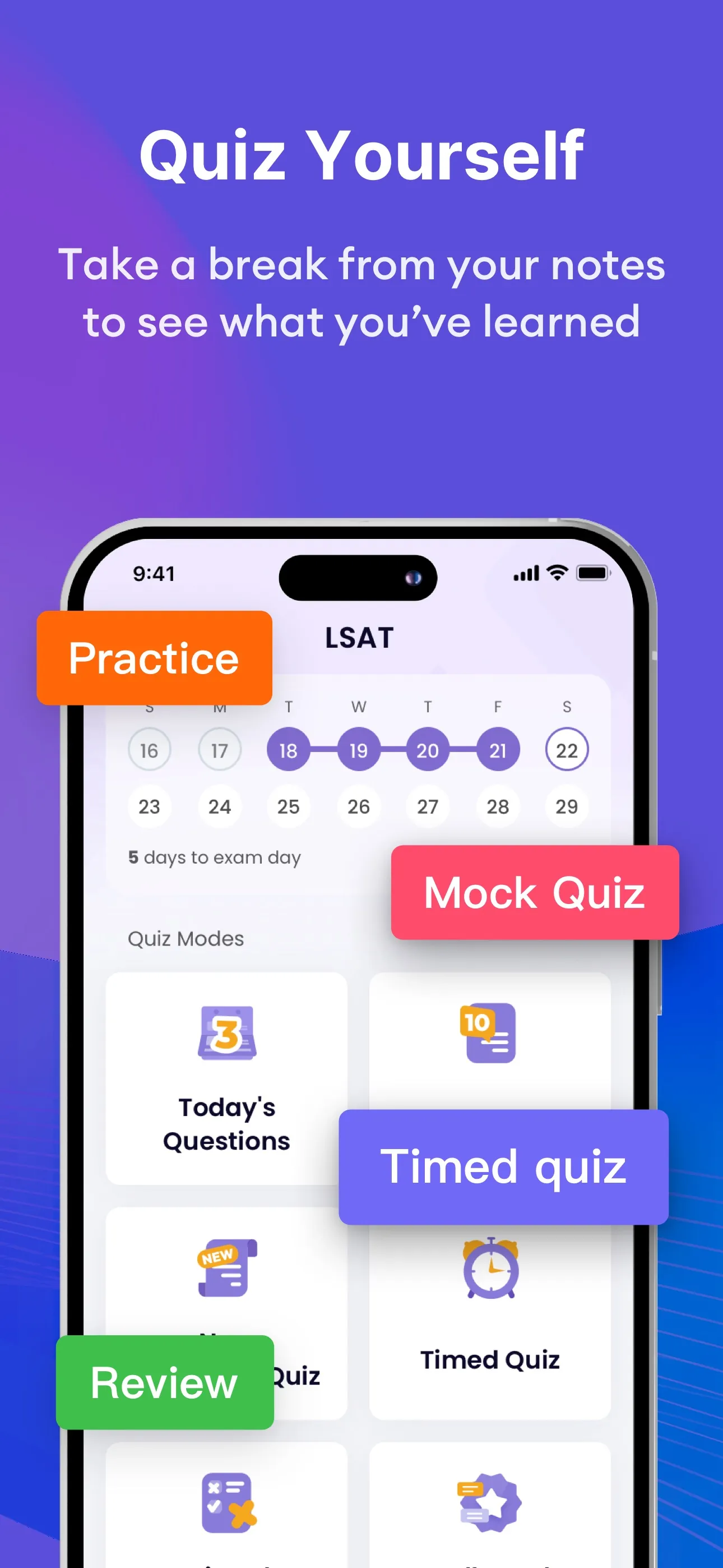 LSAT Practice Test 2025 iphone screenshot 6