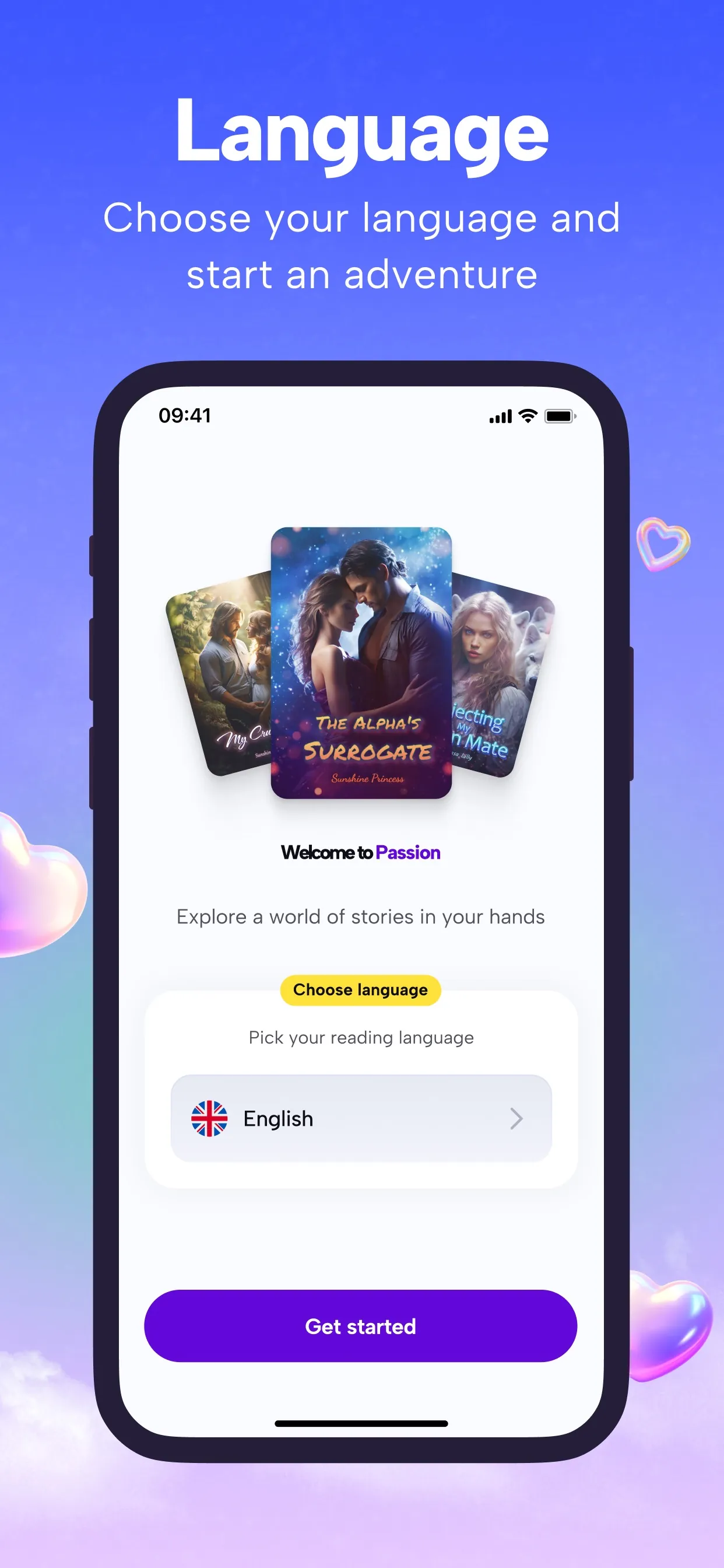 My Passion: Novels reading app iphone screenshot 6
