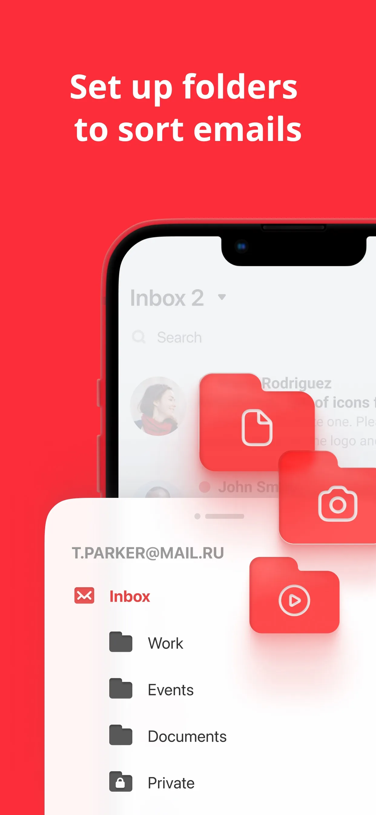 myMail box: email client app iphone screenshot 7