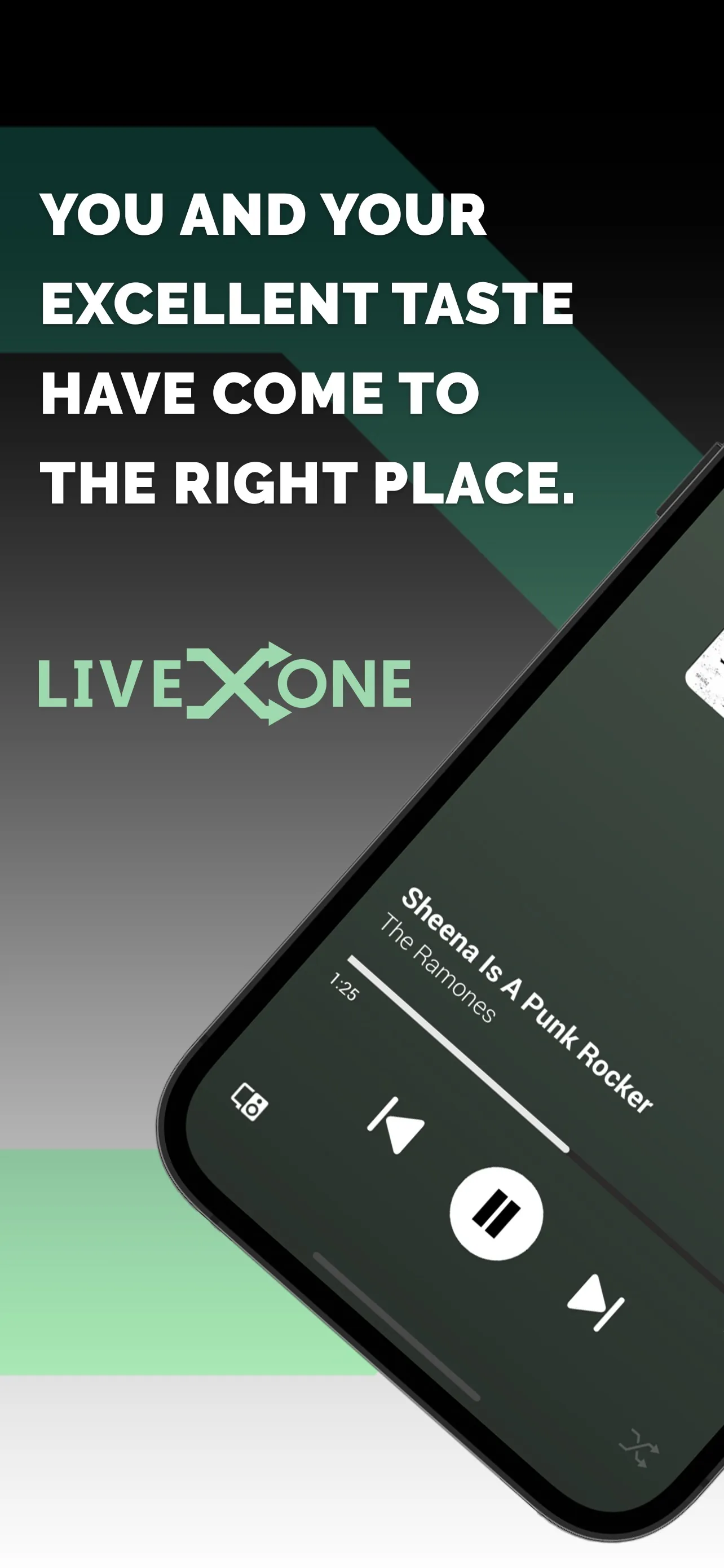 LiveOne Music iphone screenshot 1