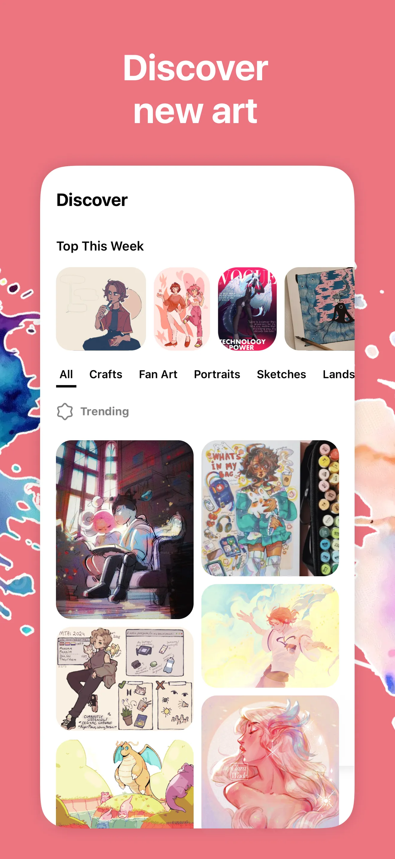Artfol: Meet artists iphone screenshot 2