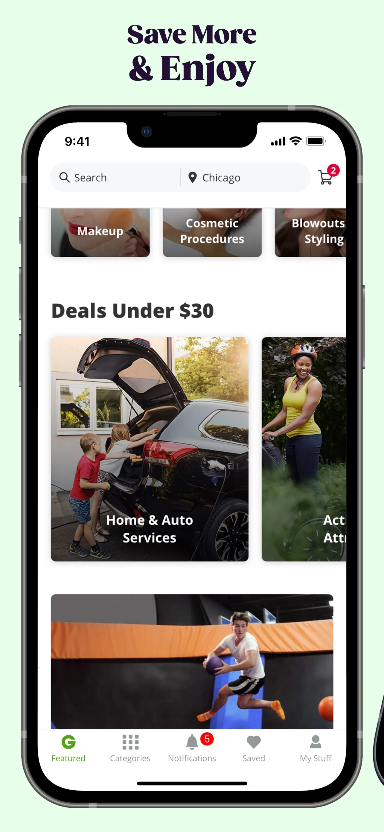Groupon - Local Deals Near Me iphone screenshot 7