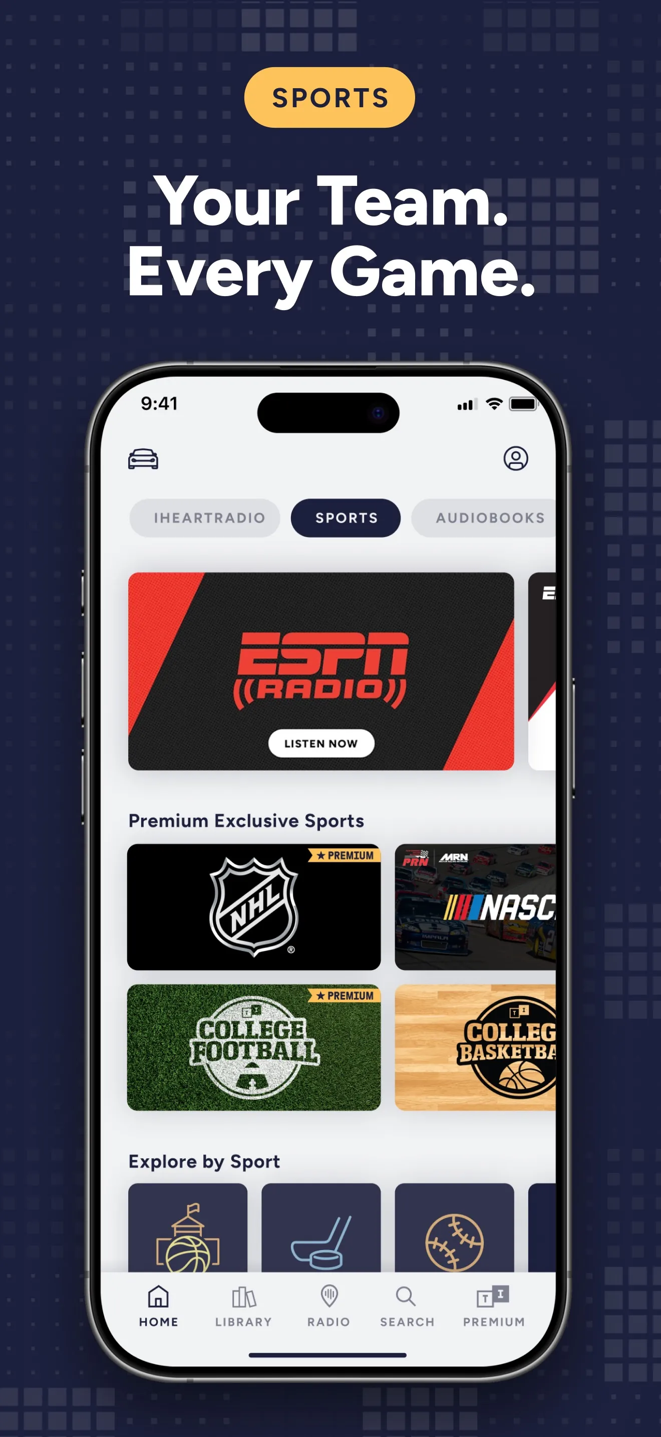 TuneIn Radio: Music & Sports iphone screenshot 4