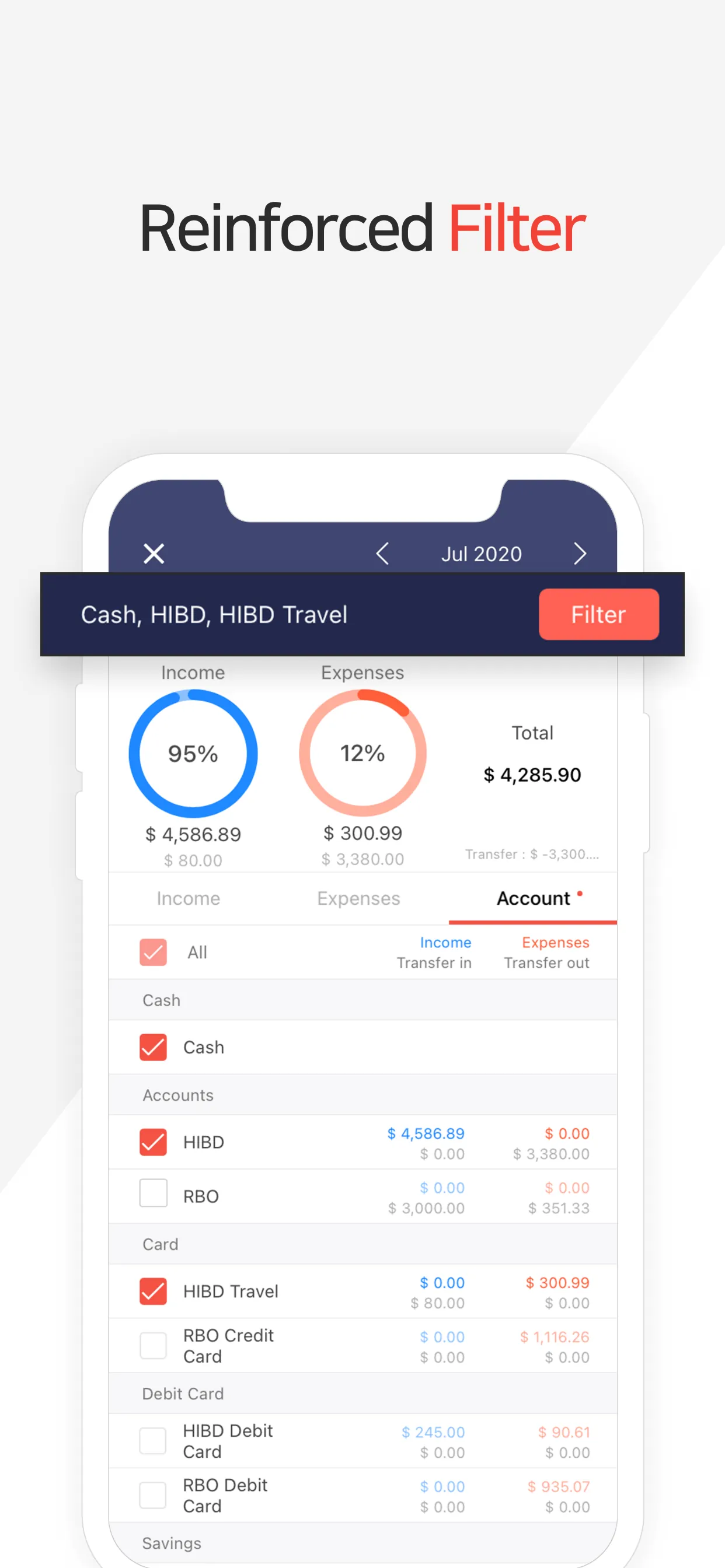 Money Manager Expense & Budget iphone screenshot 4
