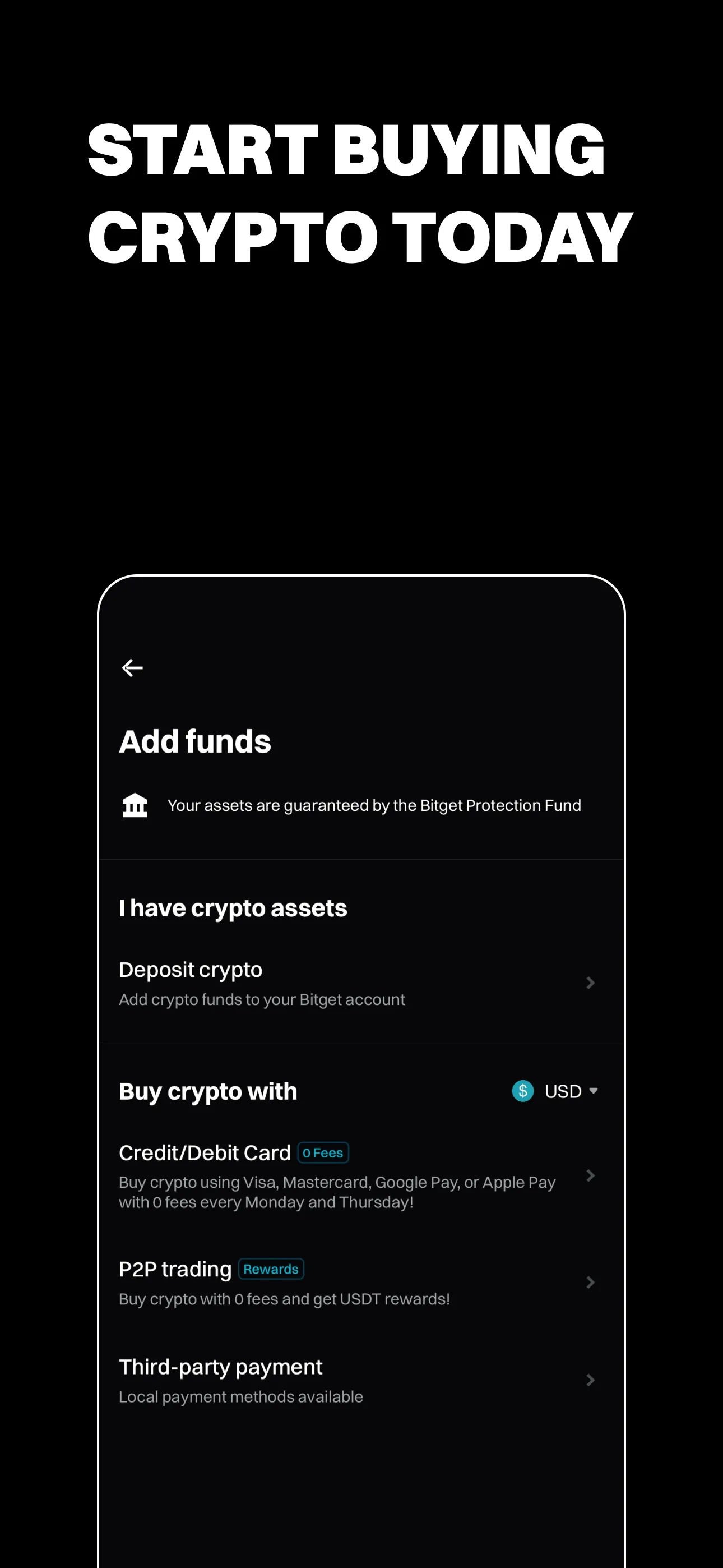 Bitget- Trade bitcoin & crypto iphone screenshot 8