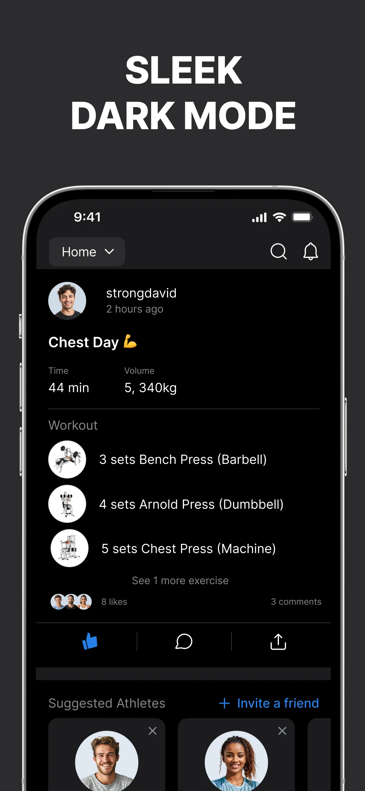 Hevy - Workout Tracker Gym Log iphone screenshot 10
