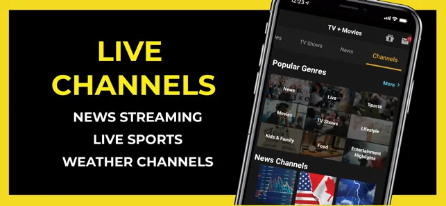 FREECABLE TV: News & TV Shows iphone screenshot 5
