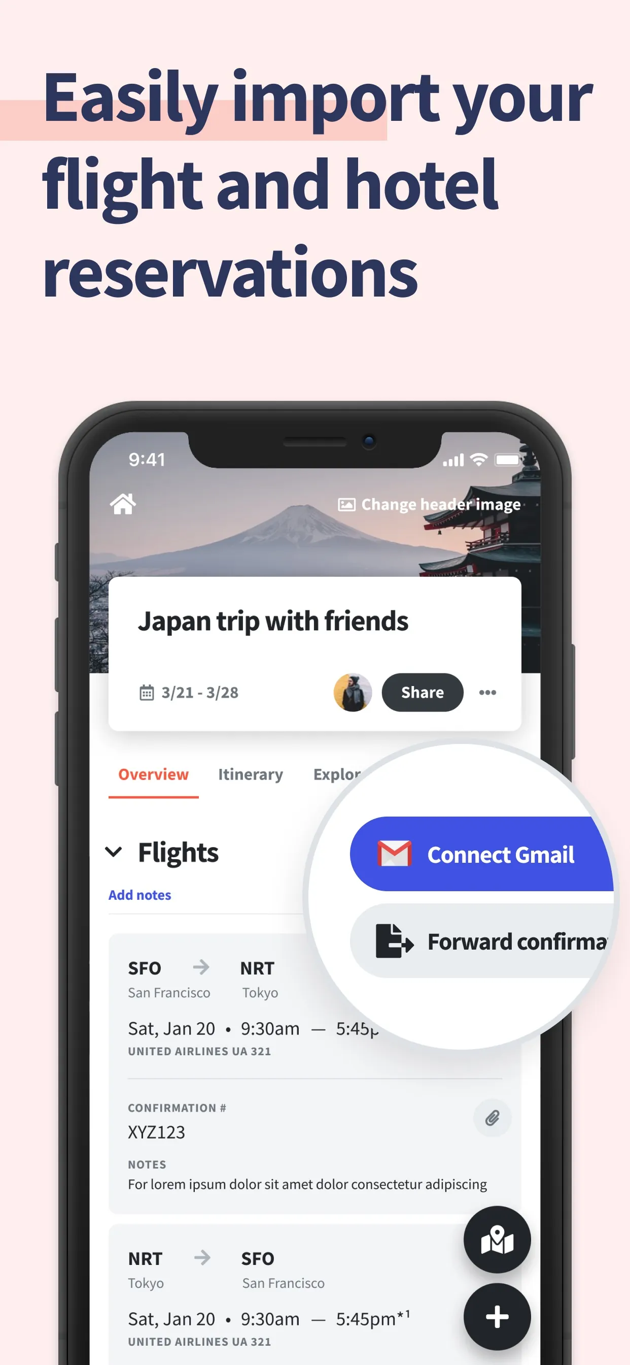 Wanderlog - Travel Planner iphone screenshot 3