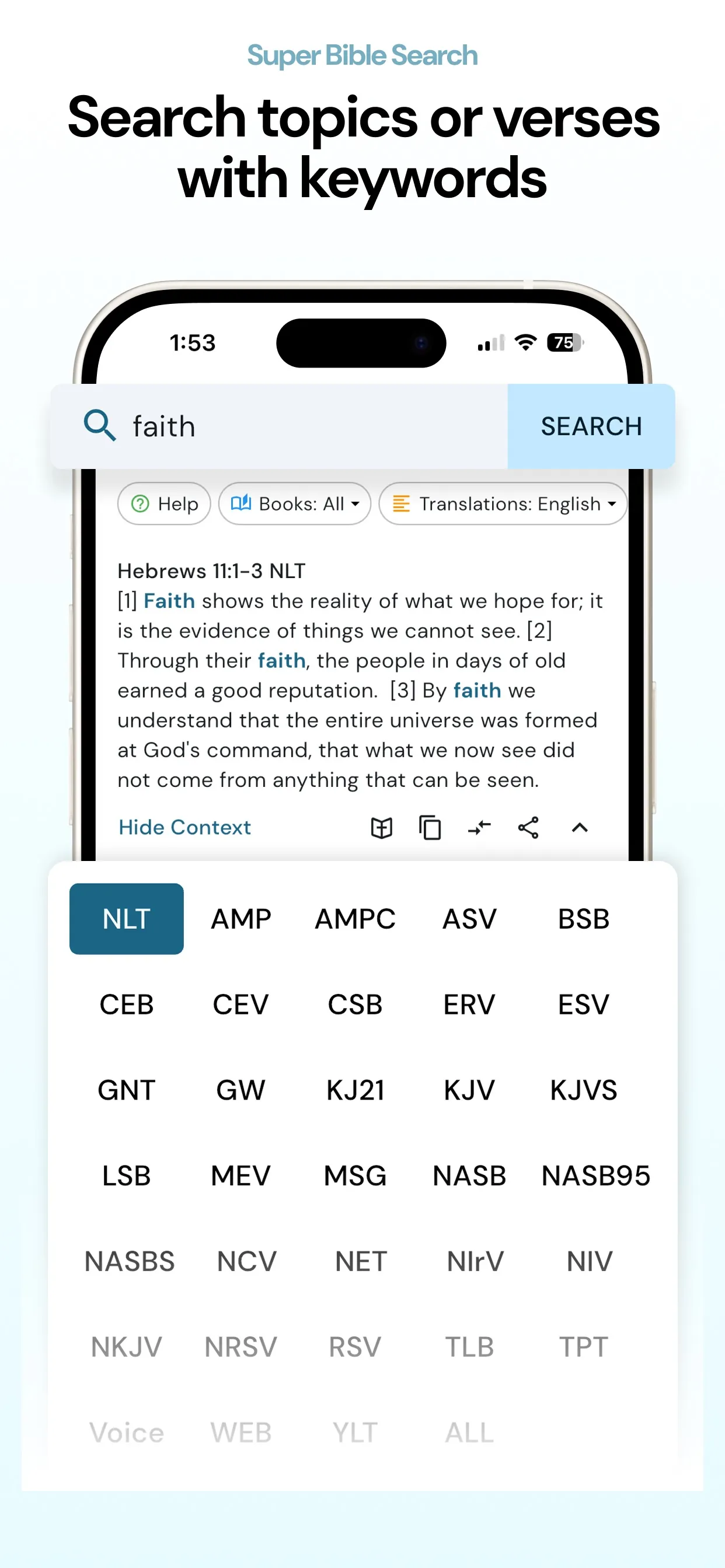 Life Bible App iphone screenshot 9