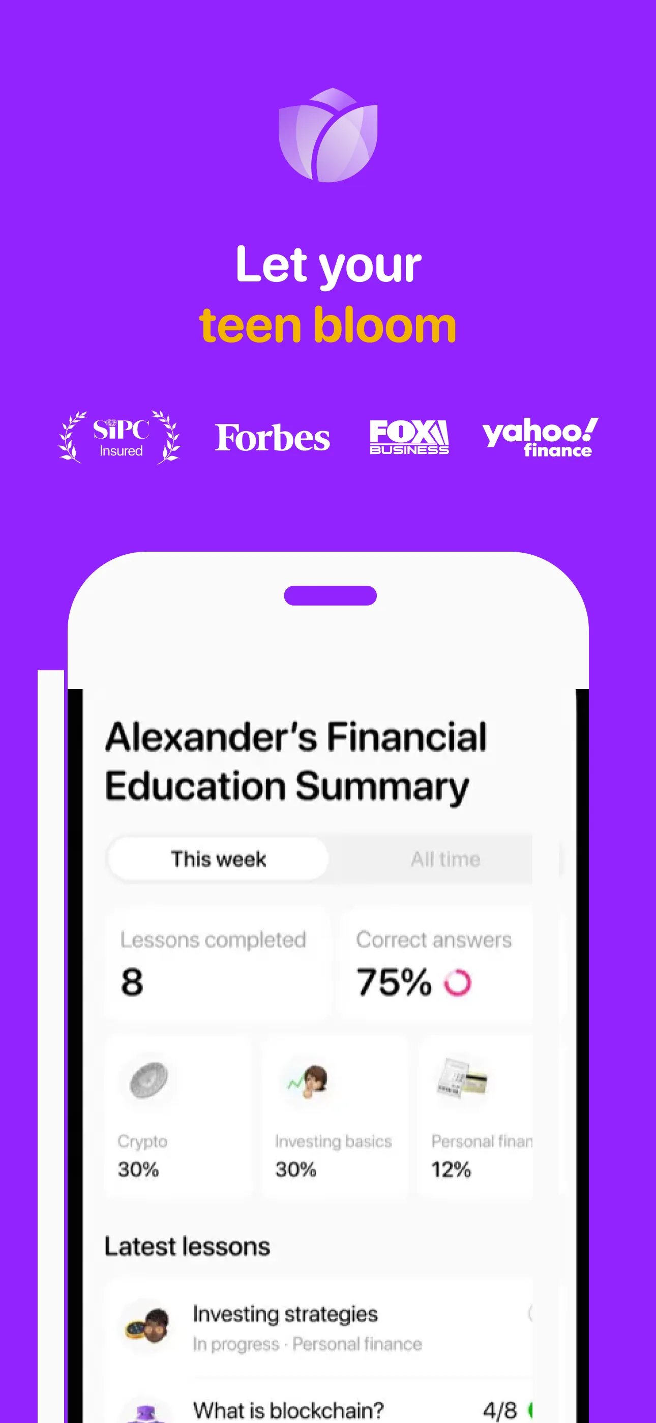 Bloom: Learn to Invest iphone screenshot 7