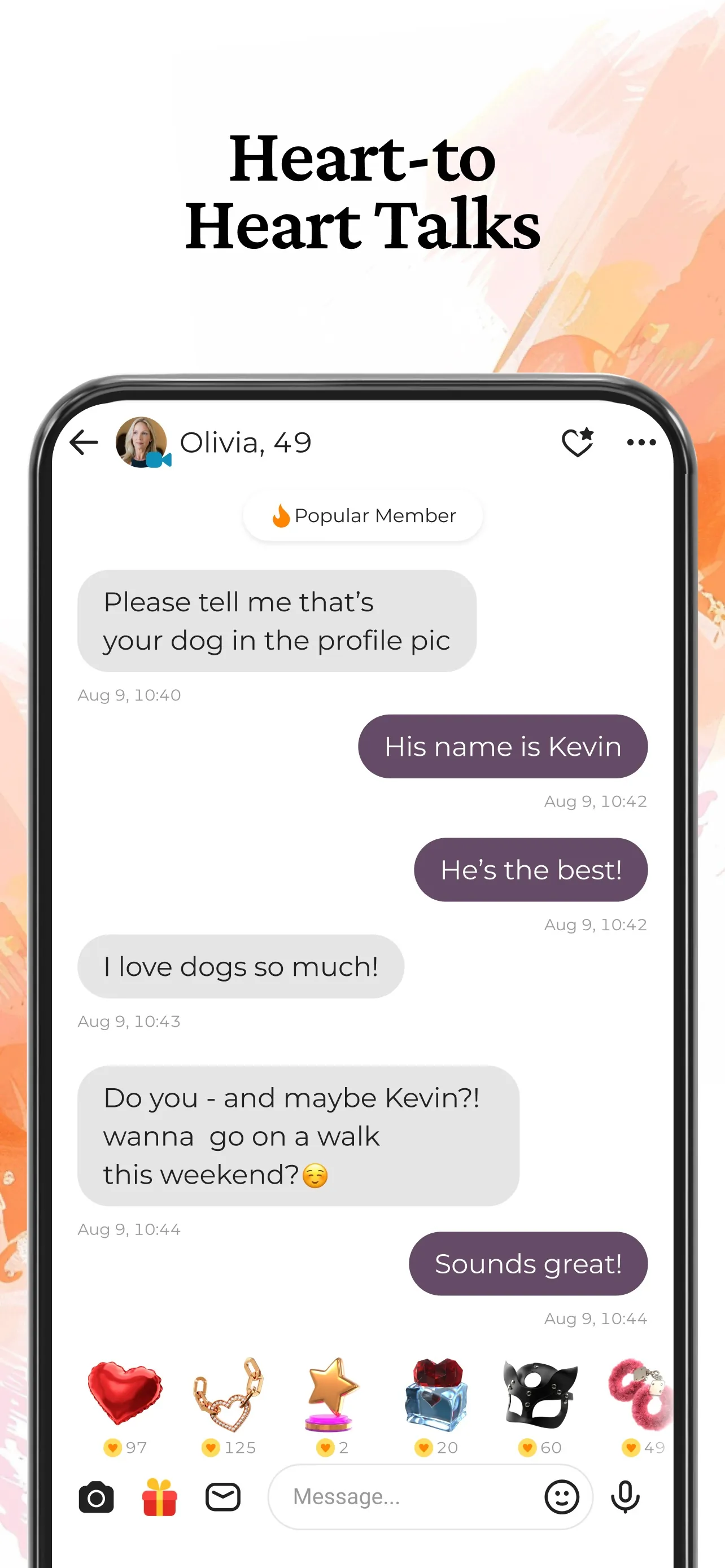 DateMyAge™ - Mature Dating 40+ iphone screenshot 4