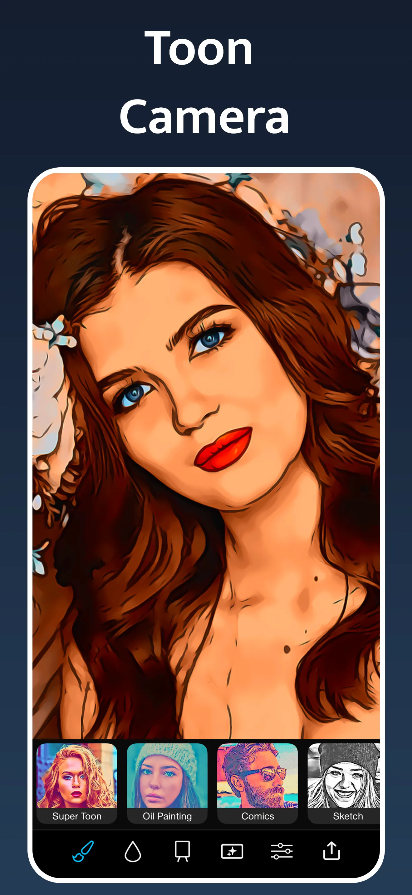 Instant Toon: Cartoon Art Cam iphone screenshot 3